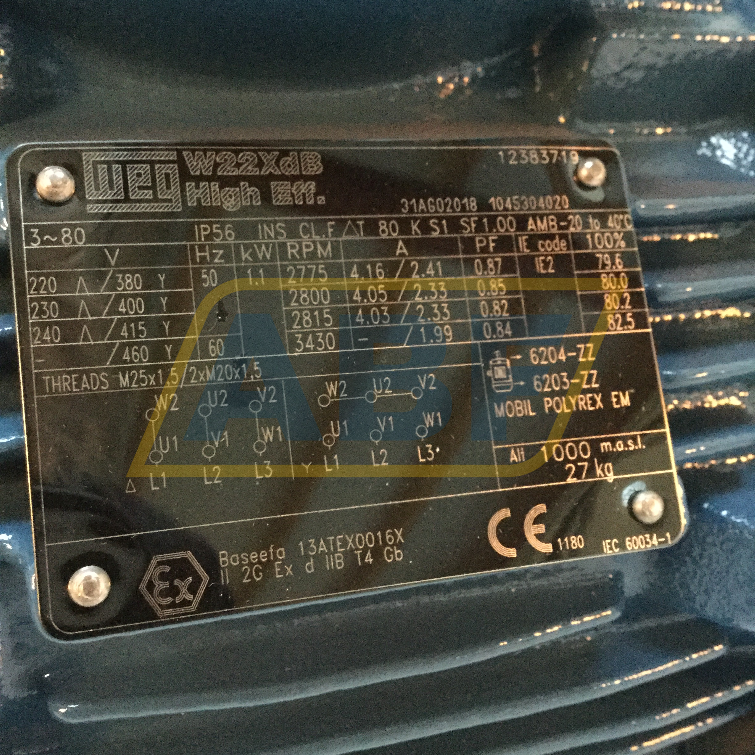 1.1K31CI2802B32G WEG