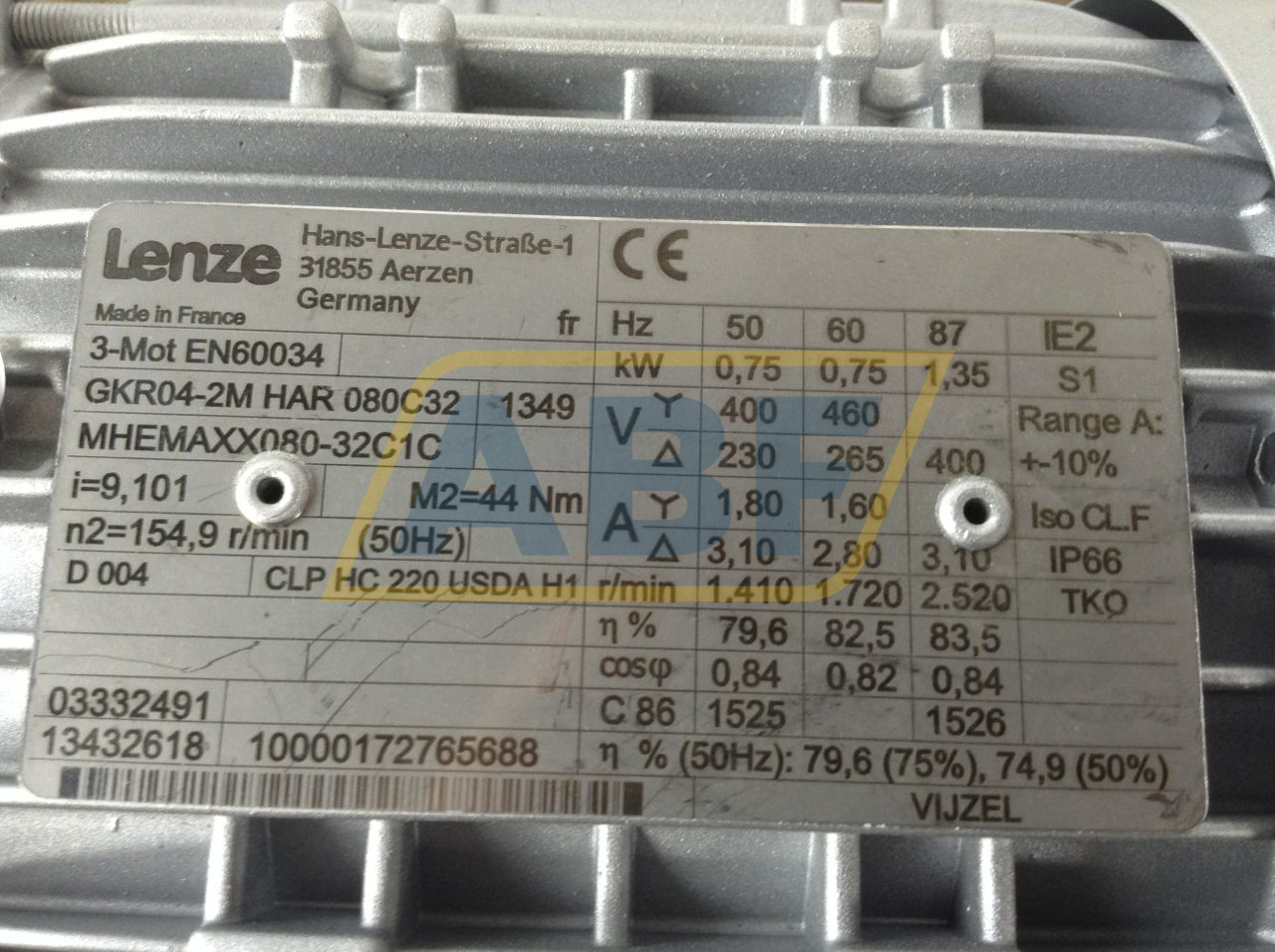 GKR04-2MHAR080C32 Lenze