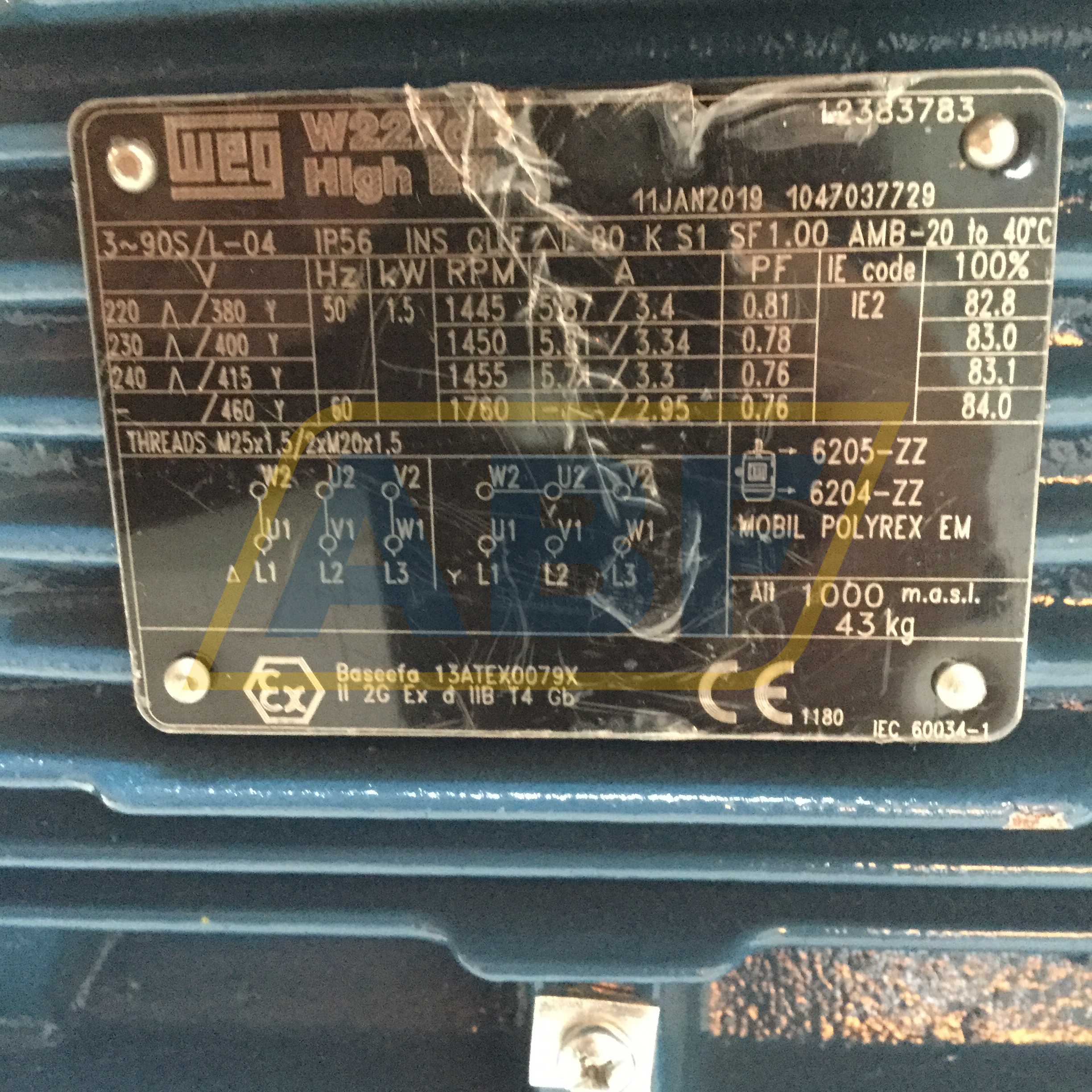 1.5K31CI290S/L4B32G WEG