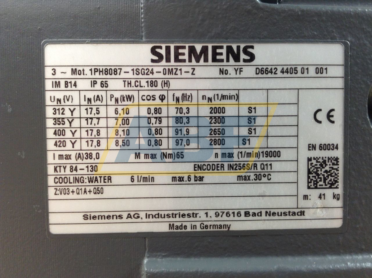 1PH8087-1SG24-0MZ1-Z Siemens