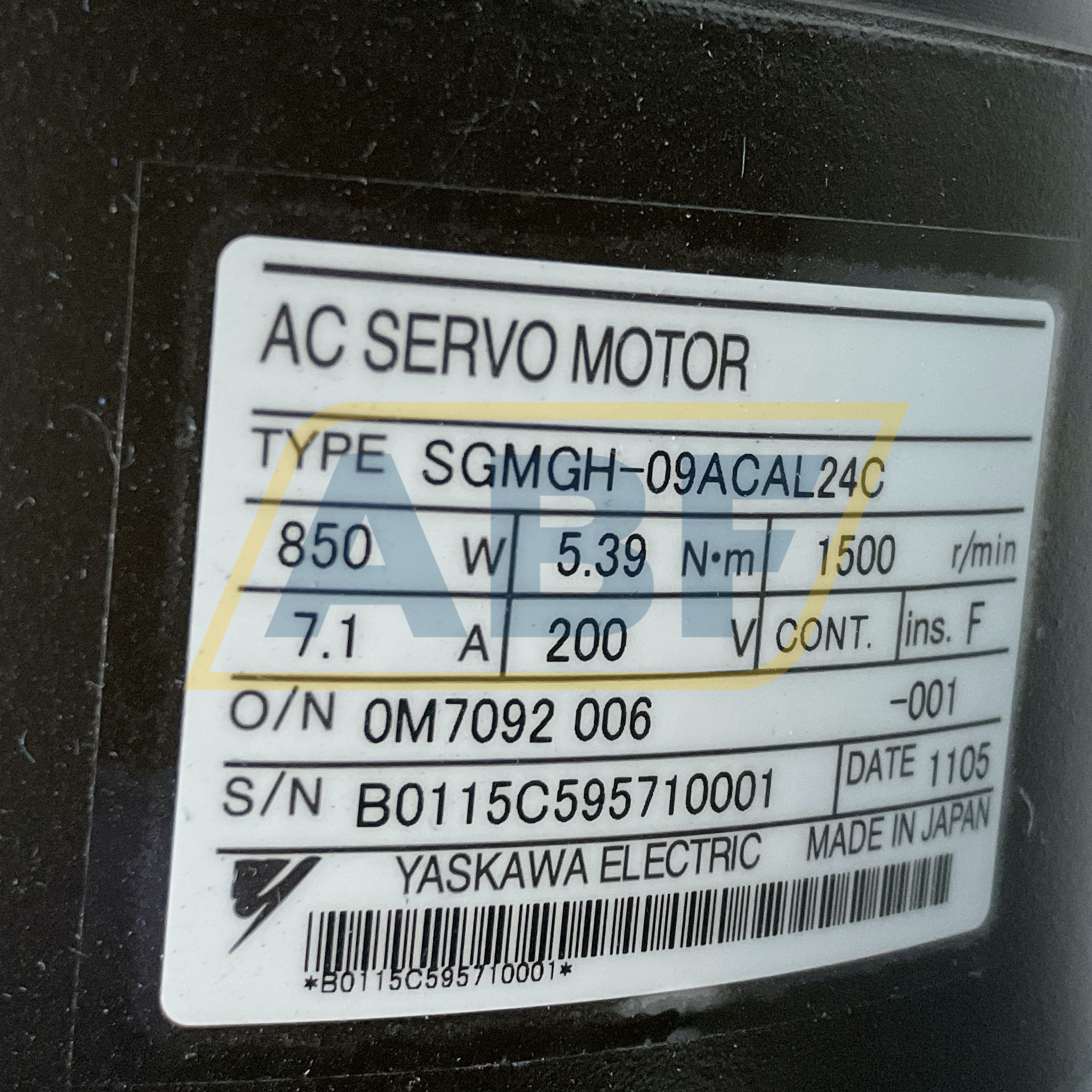 SGMGH-09ACAL24C Yaskawa