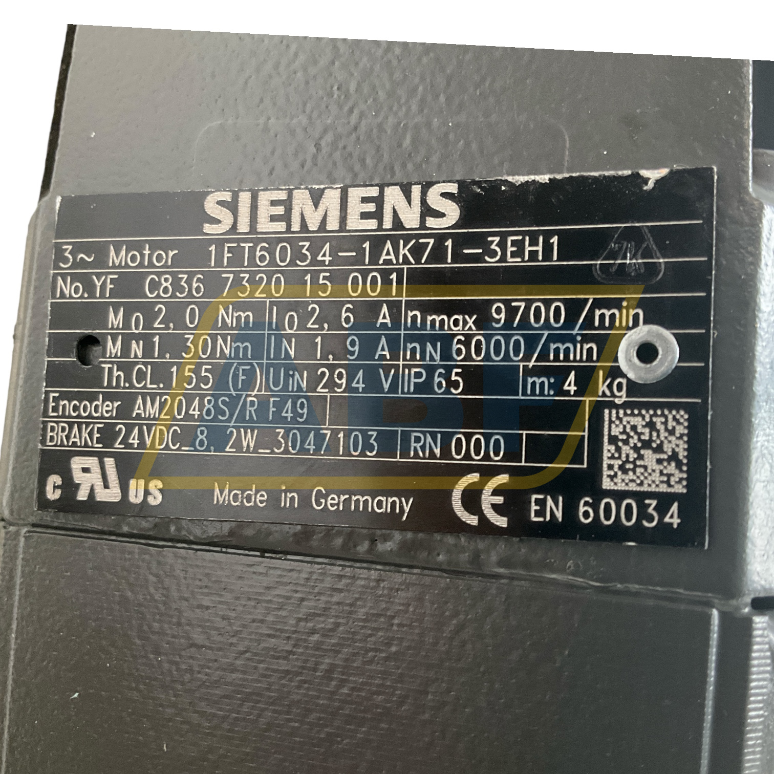 1FT6034-1AK71-3EH1 Siemens