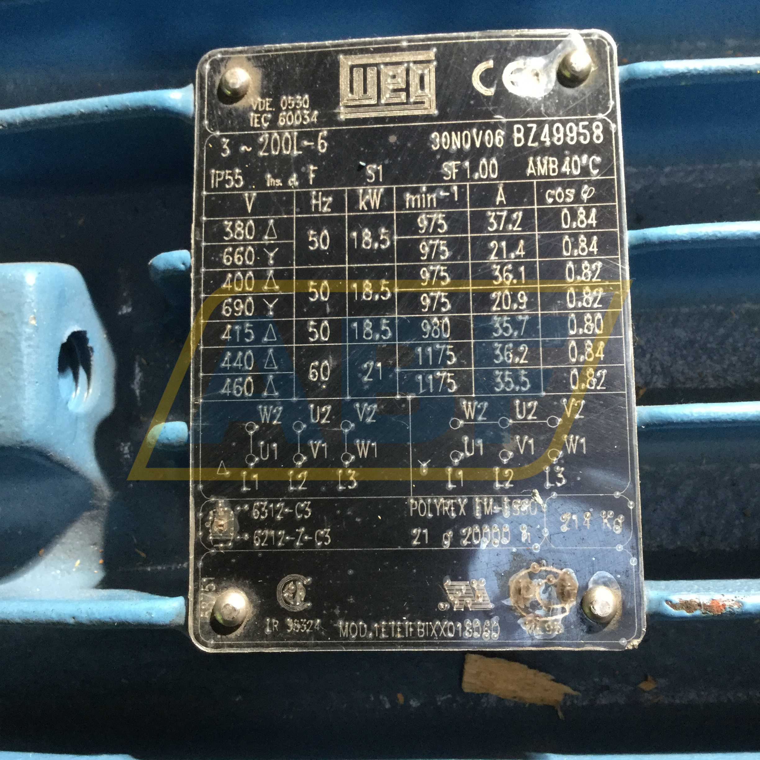 18.5K32CI0200L6B5 WEG