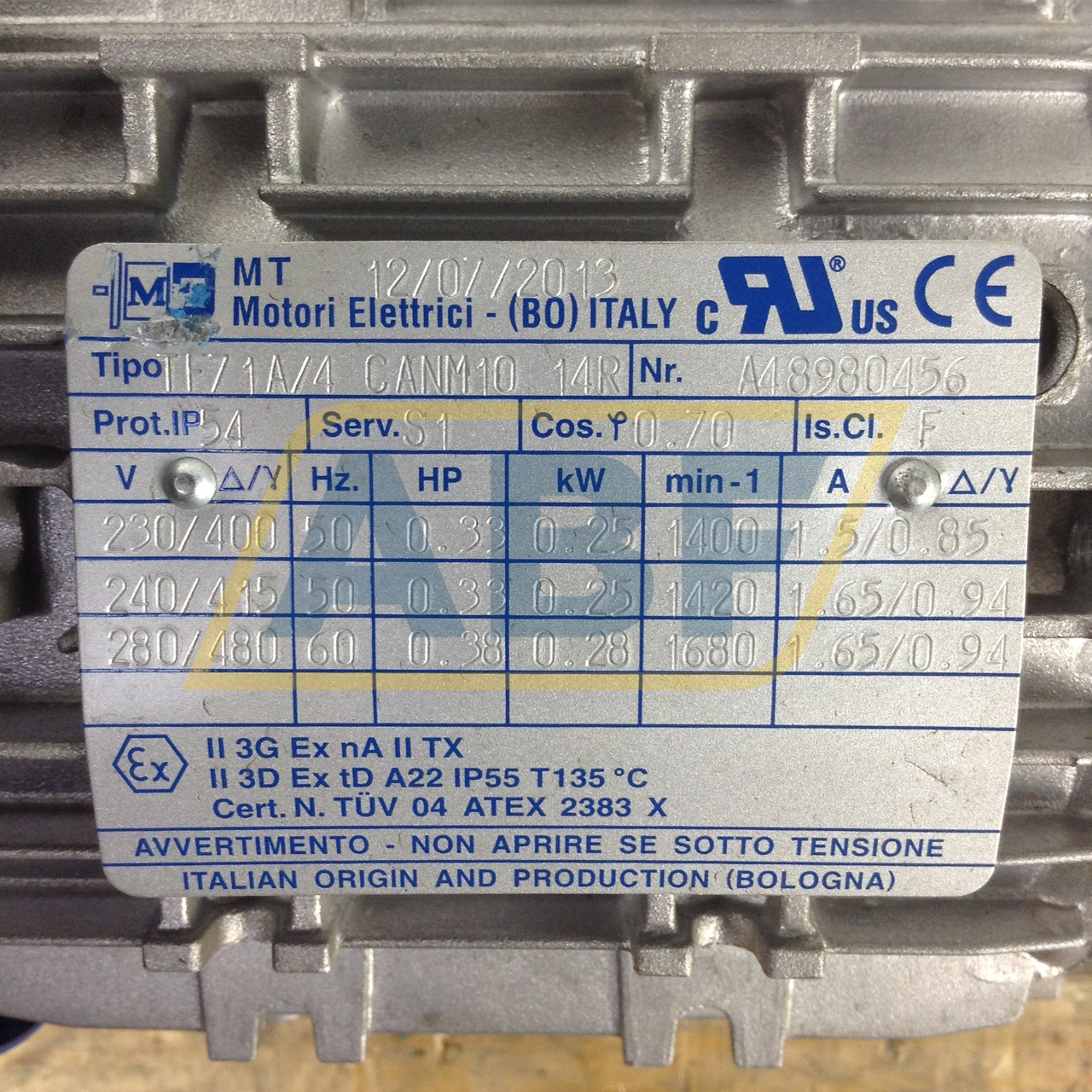 TF71A/4-CANM10-B14 MT Motori Elettrici