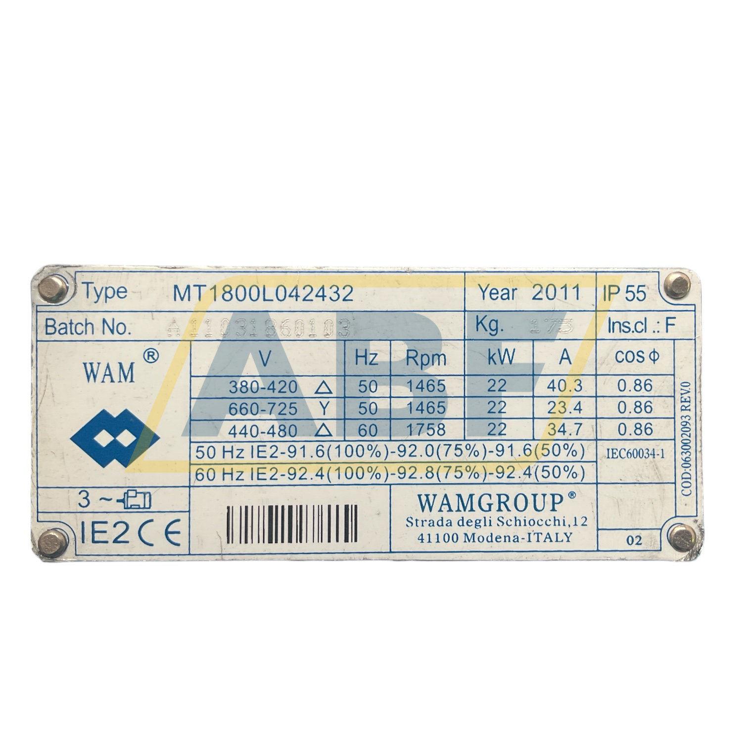 MT1800L042432 WAMGroup