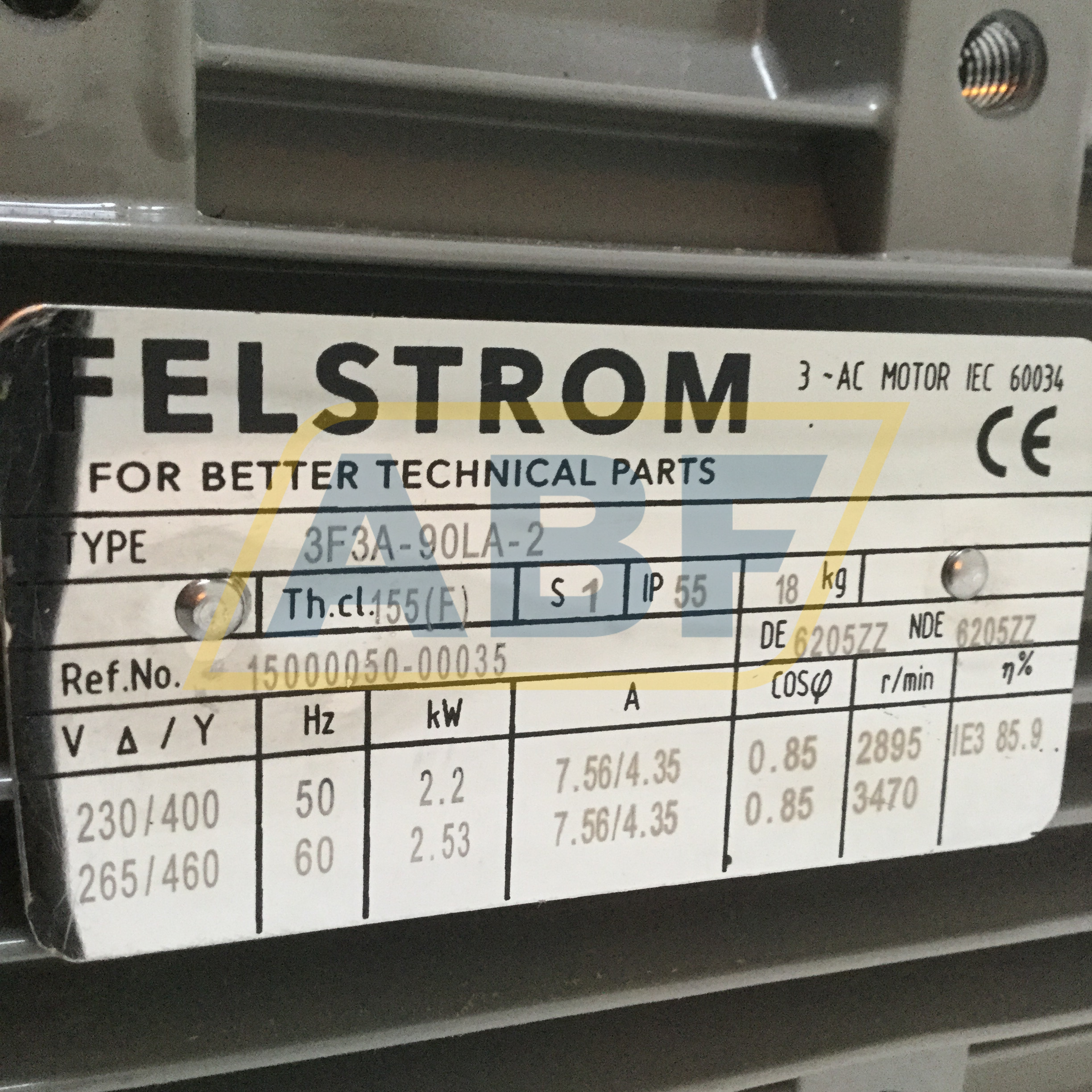 3F3A-90LA-2B14 Felstrom