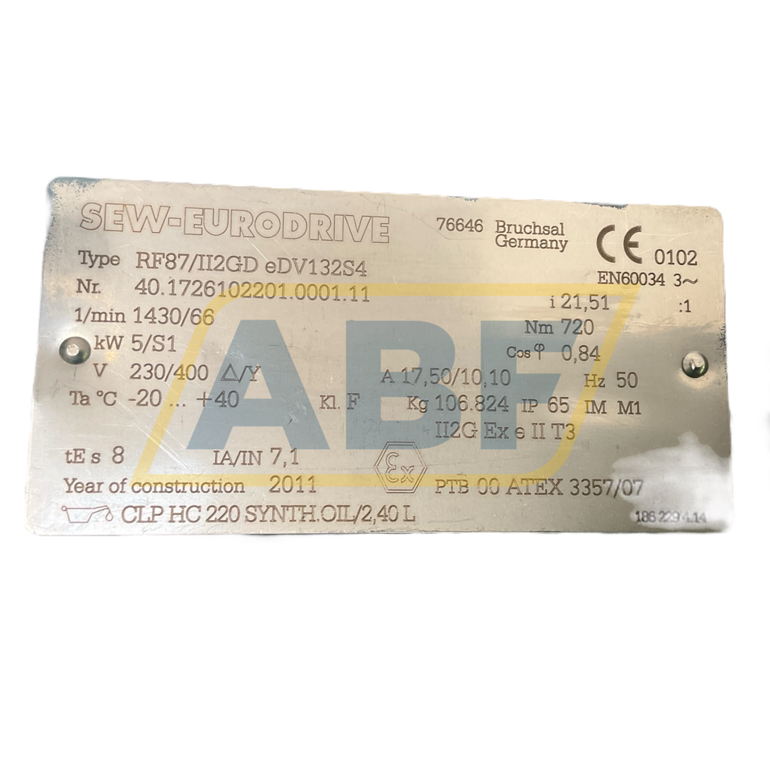 RF87/II2GDEDV132S4 SEW-EURODRIVE