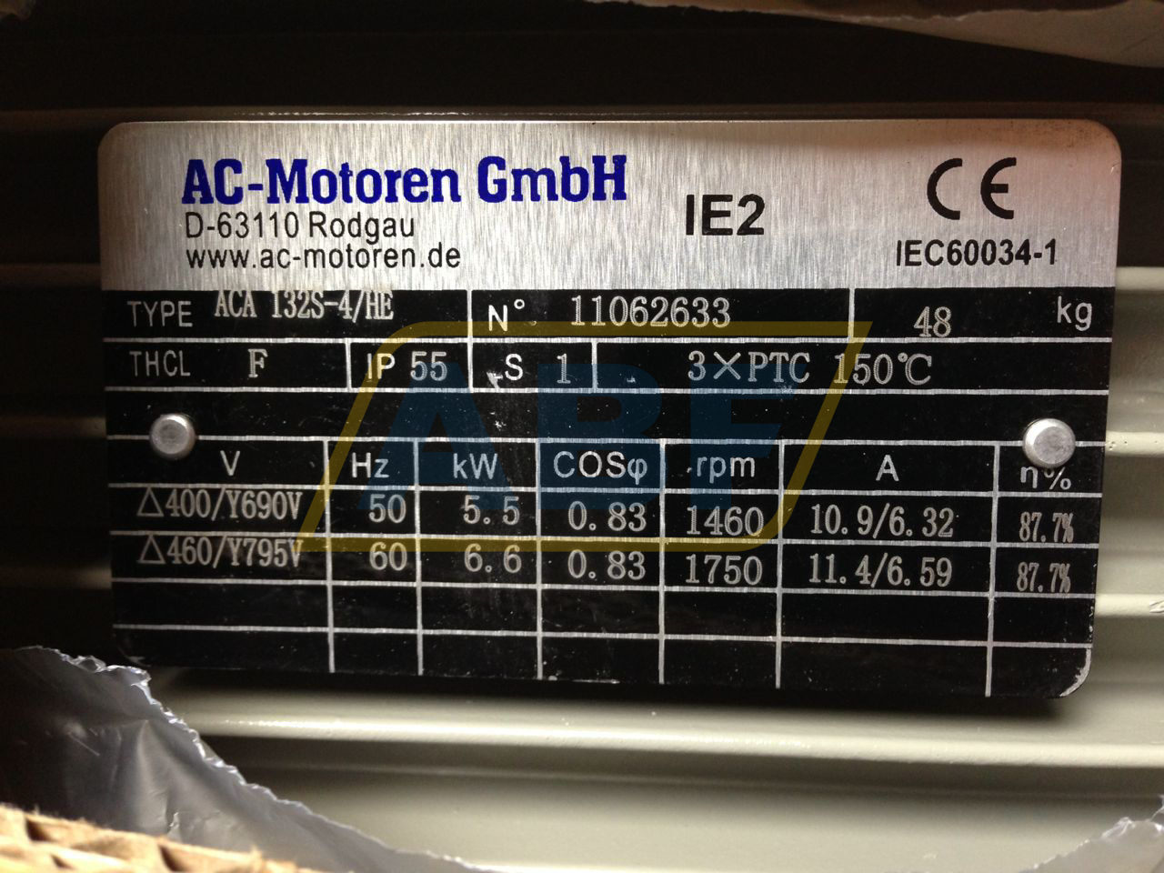 FCPA132S-4/HEB34 AC-Motoren GmbH