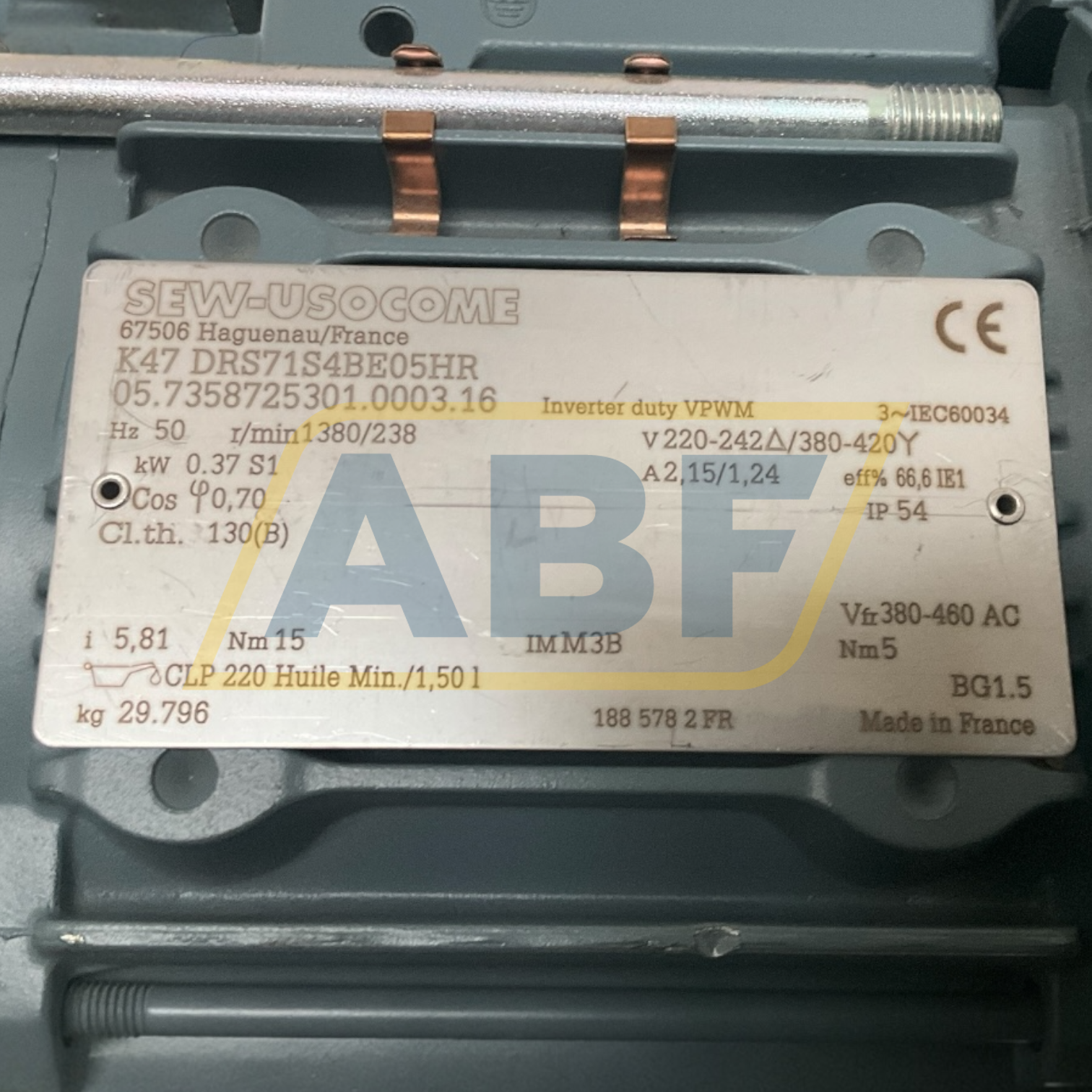 K47/DRS71S4/BE05/HR SEW-EURODRIVE