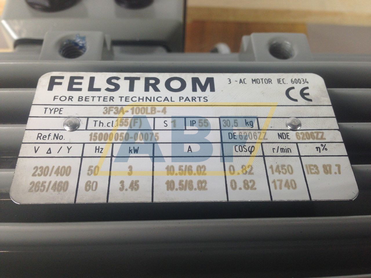 3F3A-100LB-4B3 Felstrom