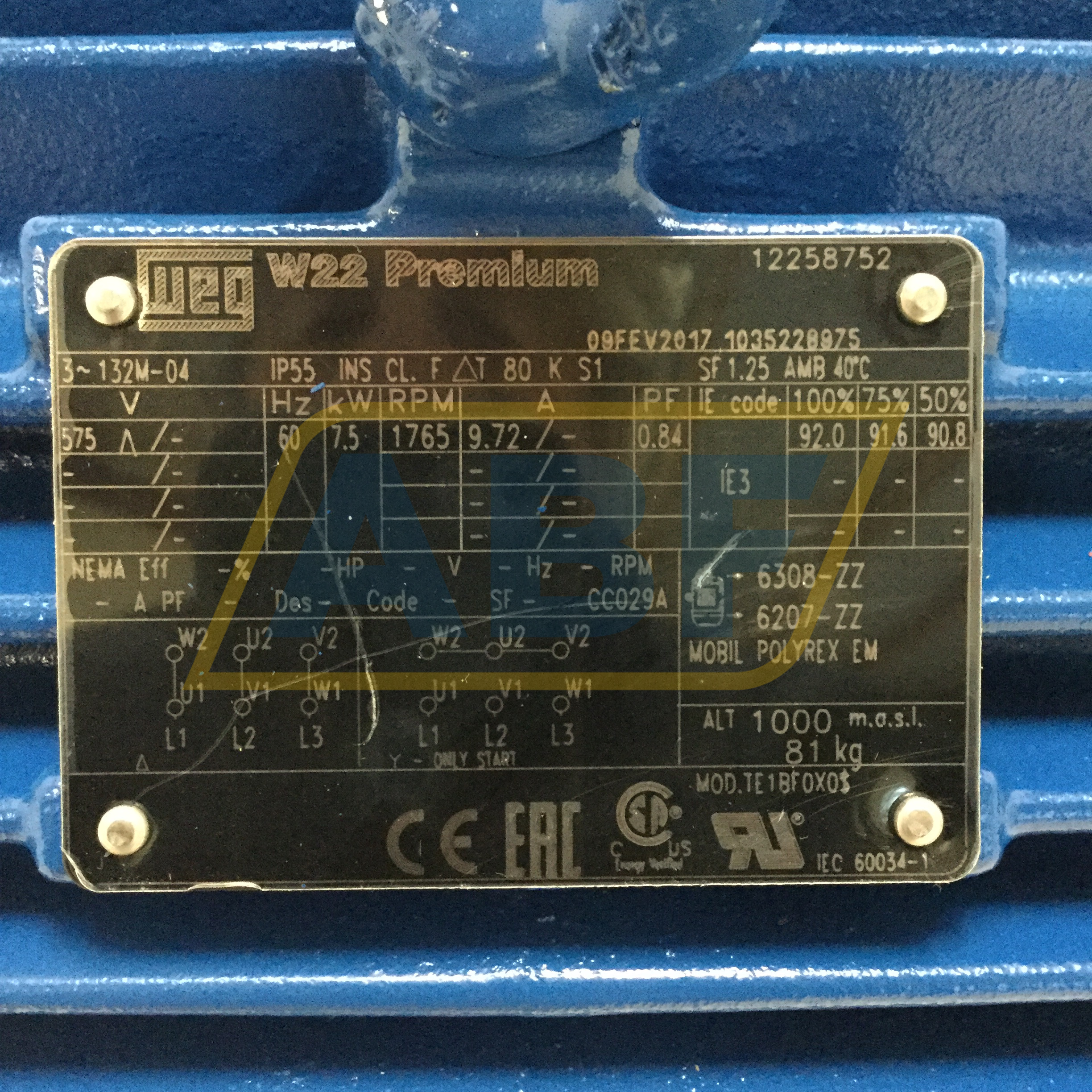 7.5K35CI3132M4B35 WEG