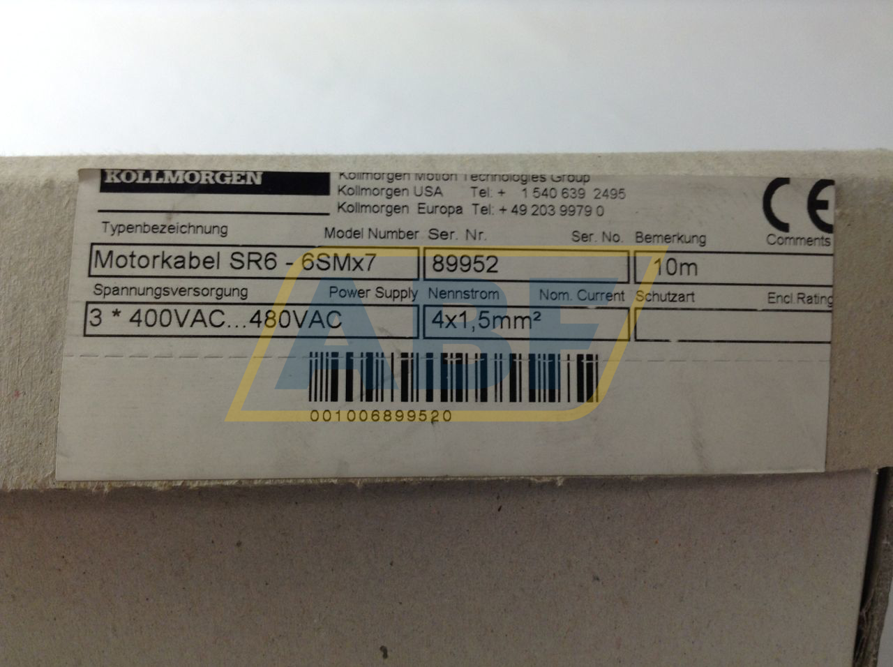 SR6-6SMX7 Kollmorgen