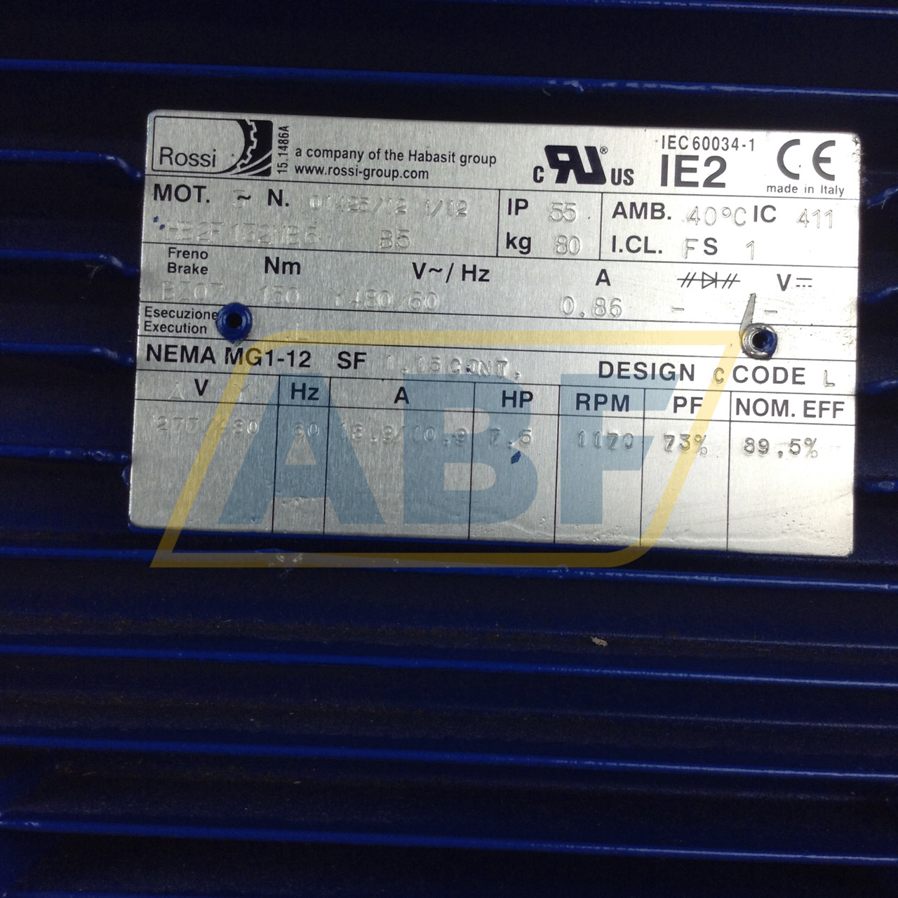 HB2F132MB627748060B5 Rossi