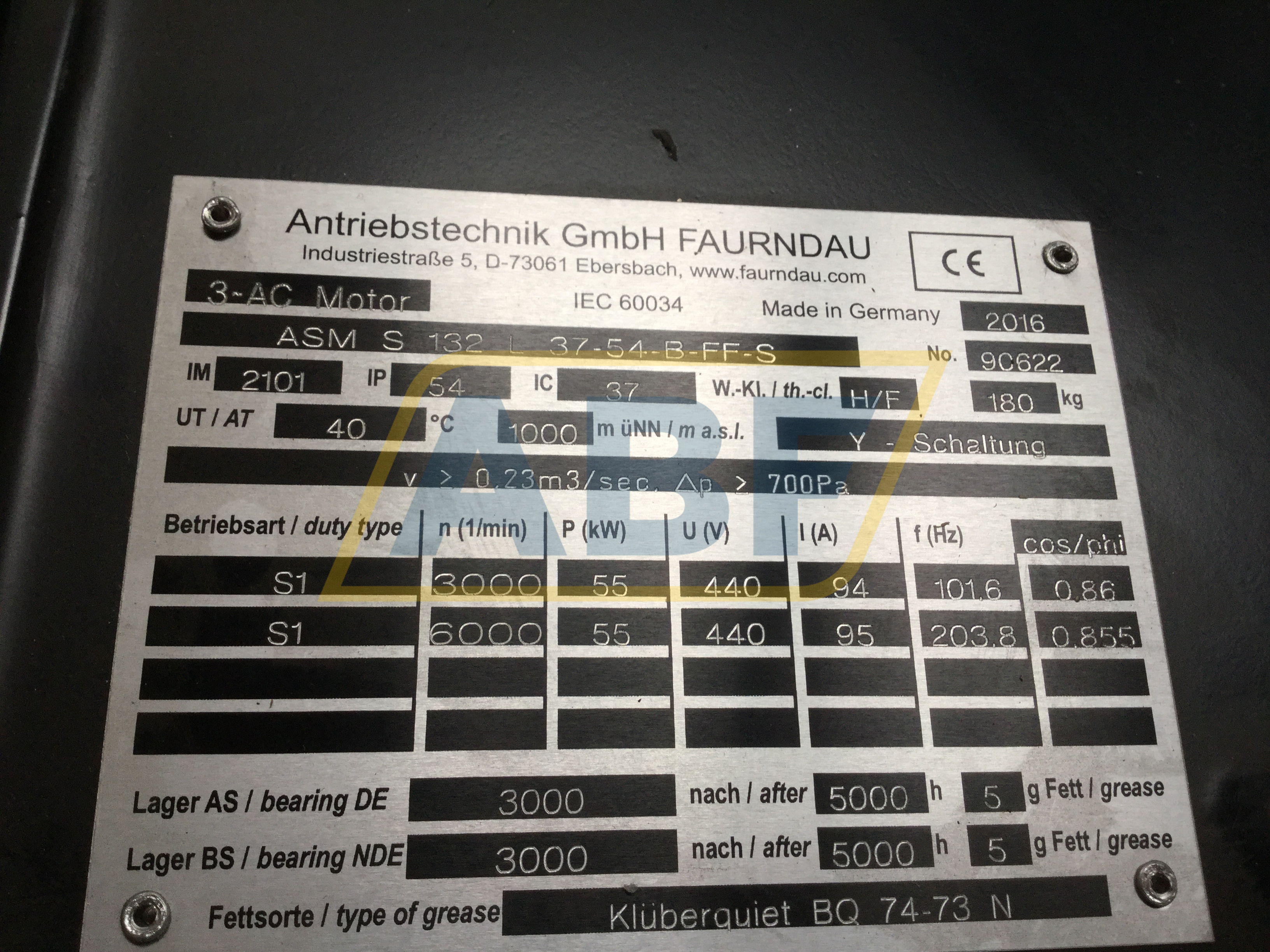 ASMS132L37-54-B-FF-S Faurndau Antriebstechnik GmbH
