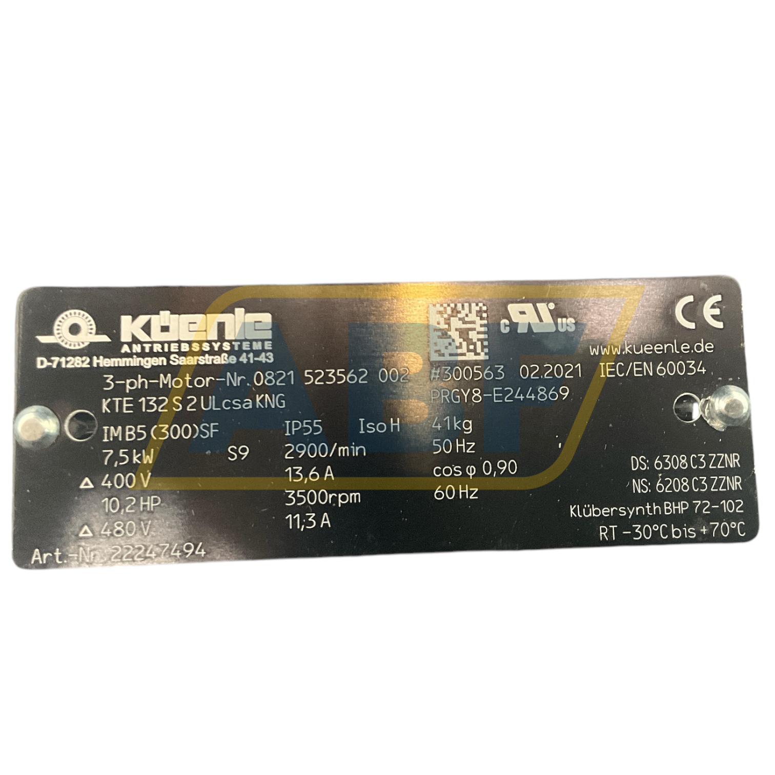 0821 523562 002 KTE1 Küenle Antriebssysteme