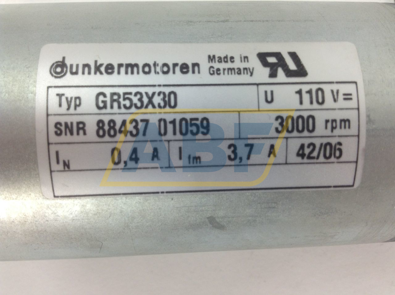 GR53X30/PLG52-288/110 Dunkermotoren
