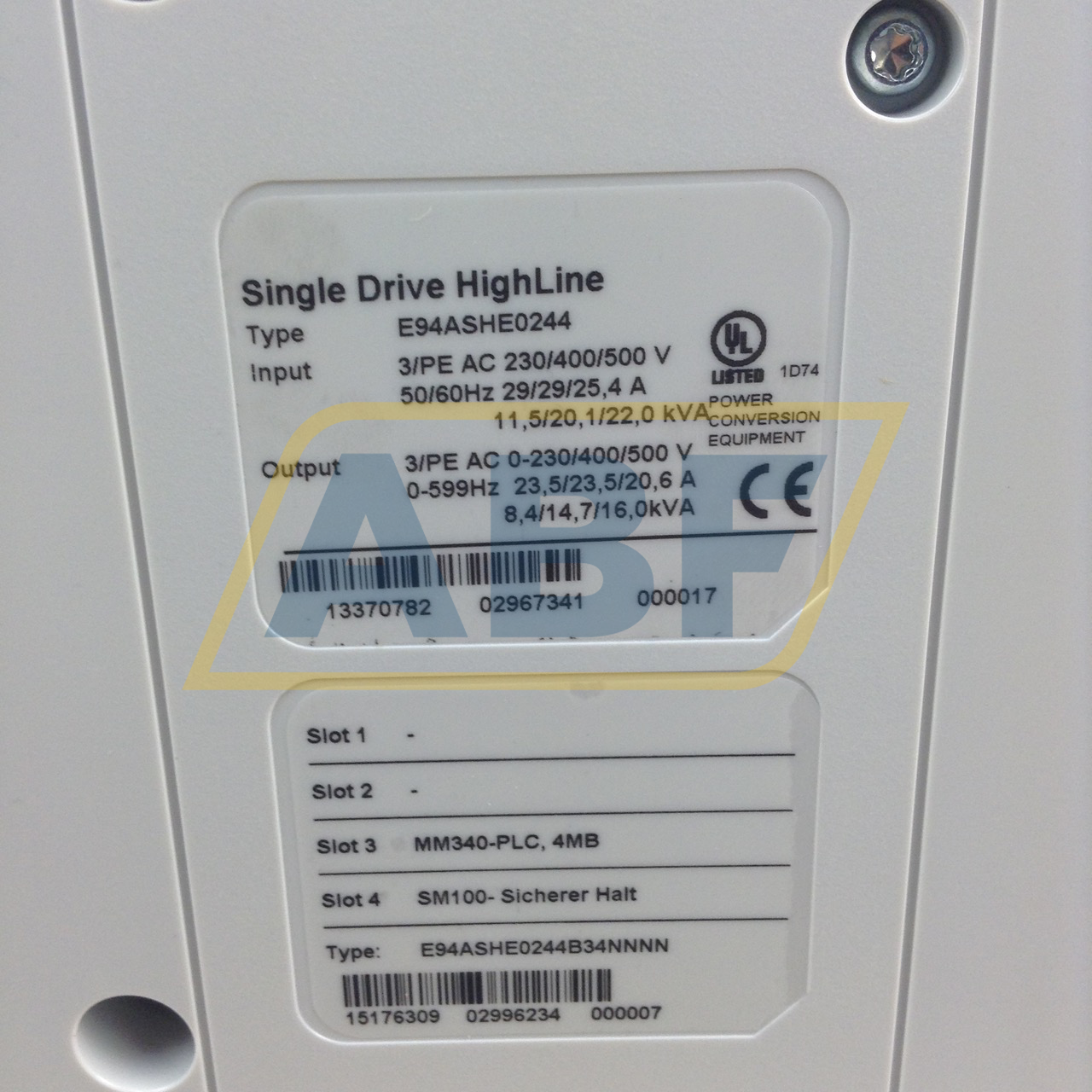 E94ASHE0244B34NNNN Lenze