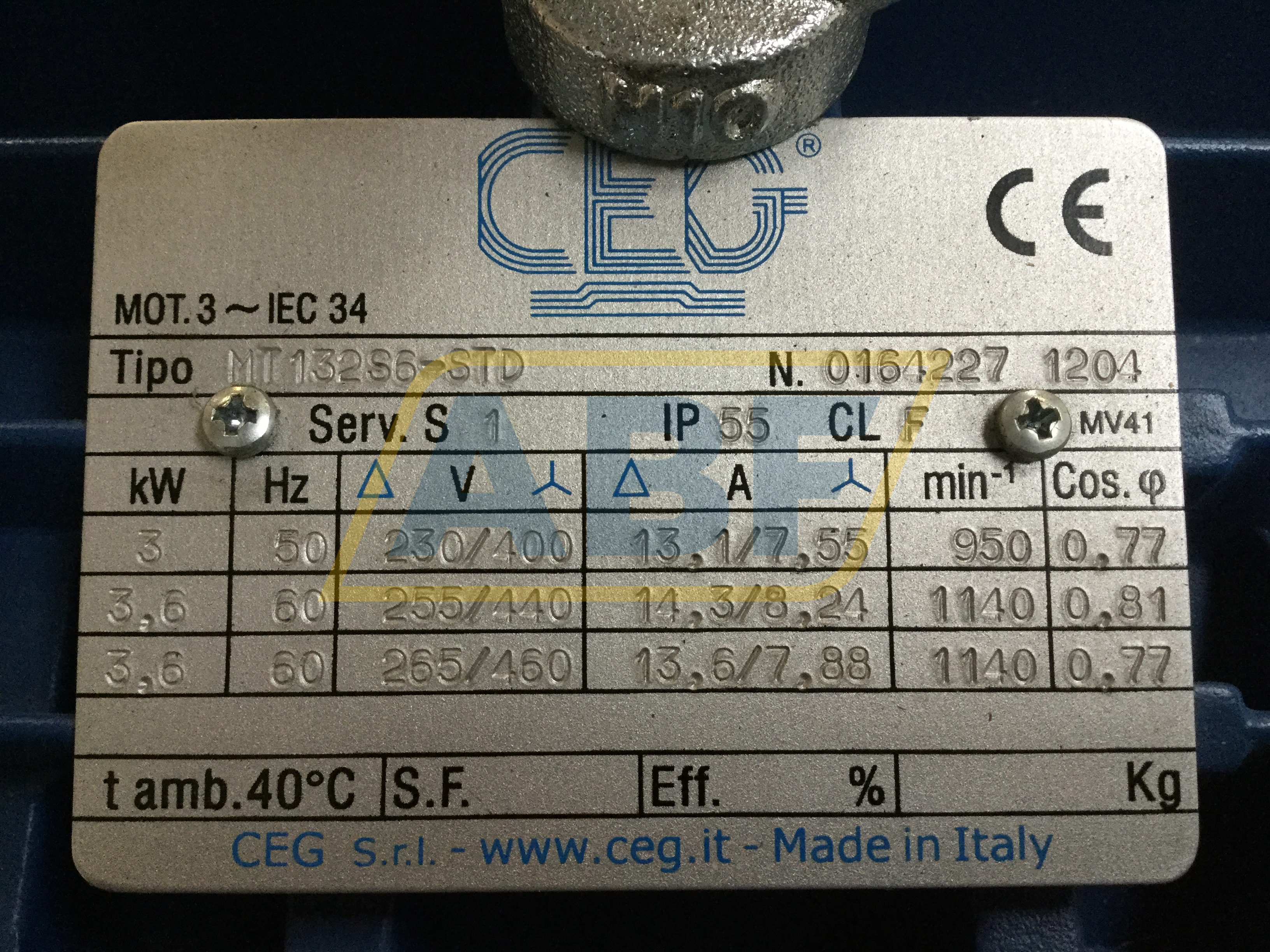 MT132S6-STDB3 CEG Italy