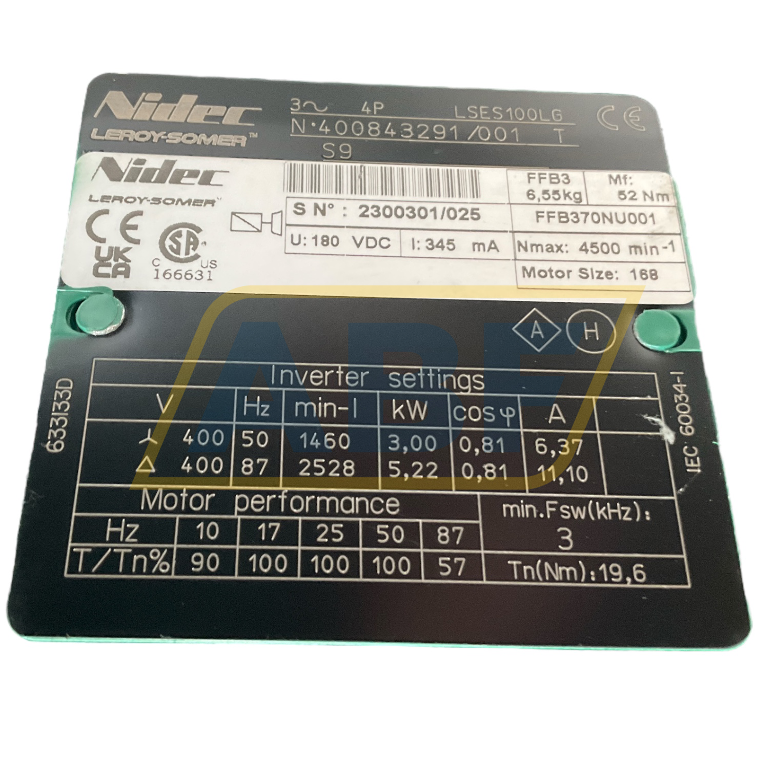 LSES100LG Leroy Somer