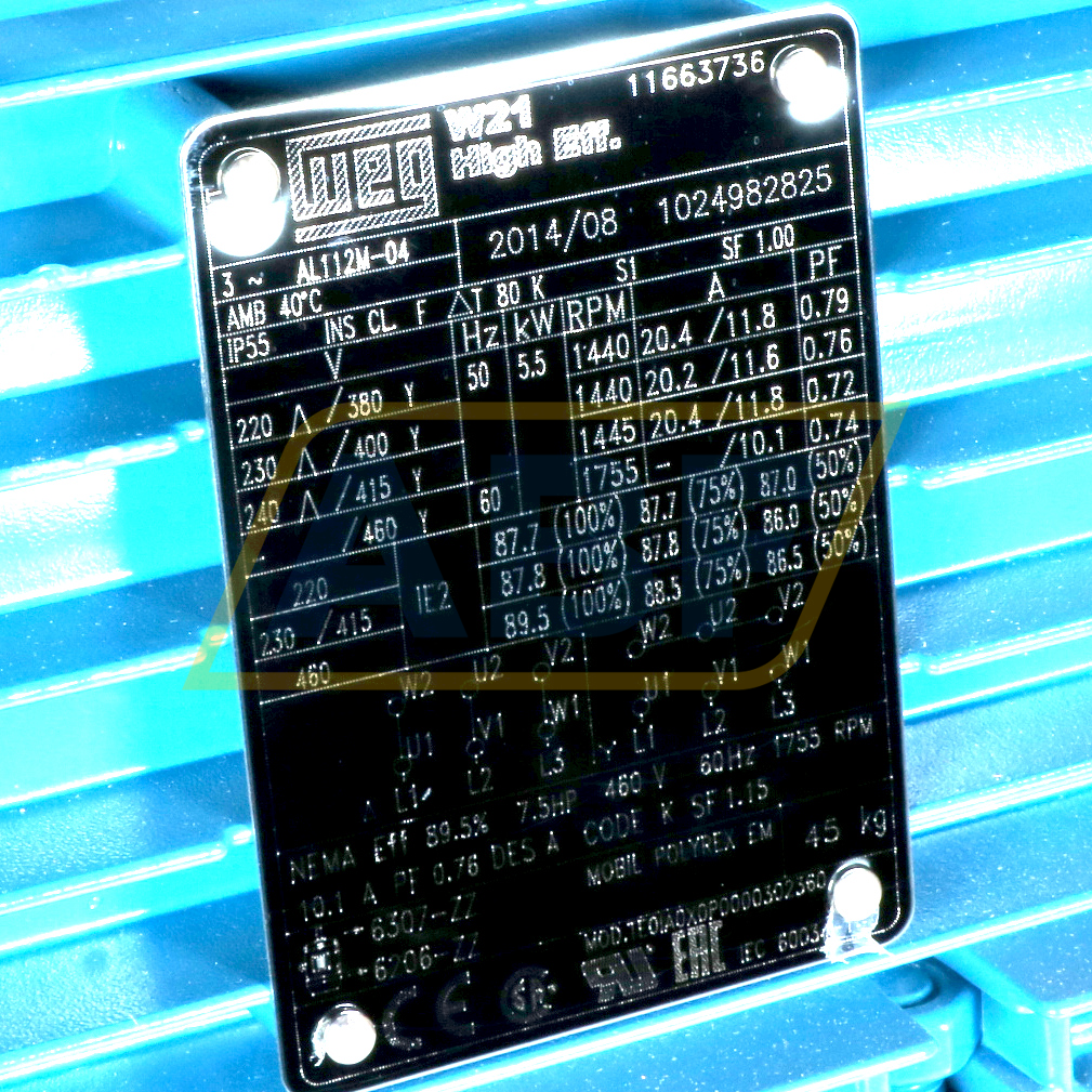 5.5K31AL2112M4B3 WEG