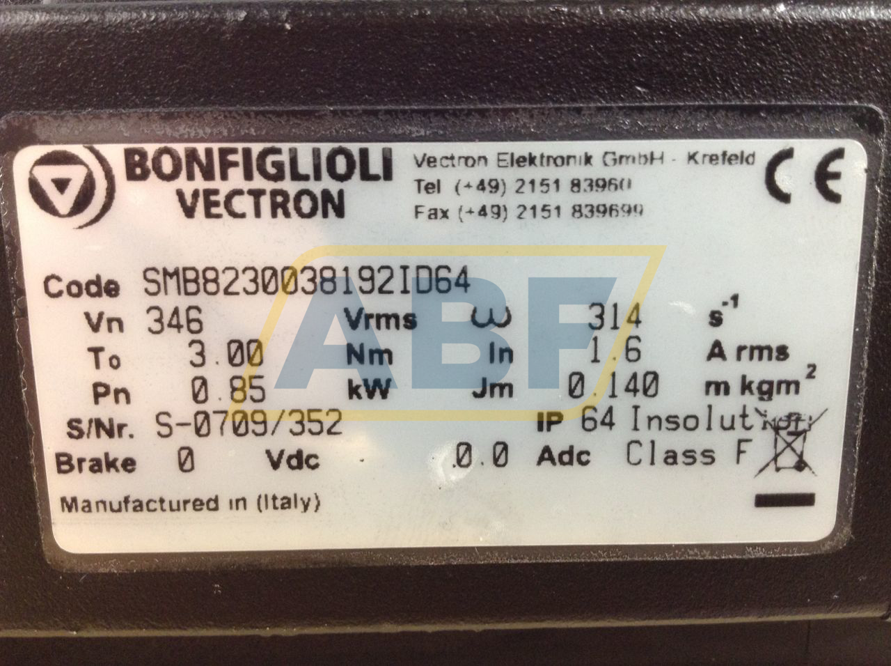 SMB8230038192ID64 Bonfiglioli
