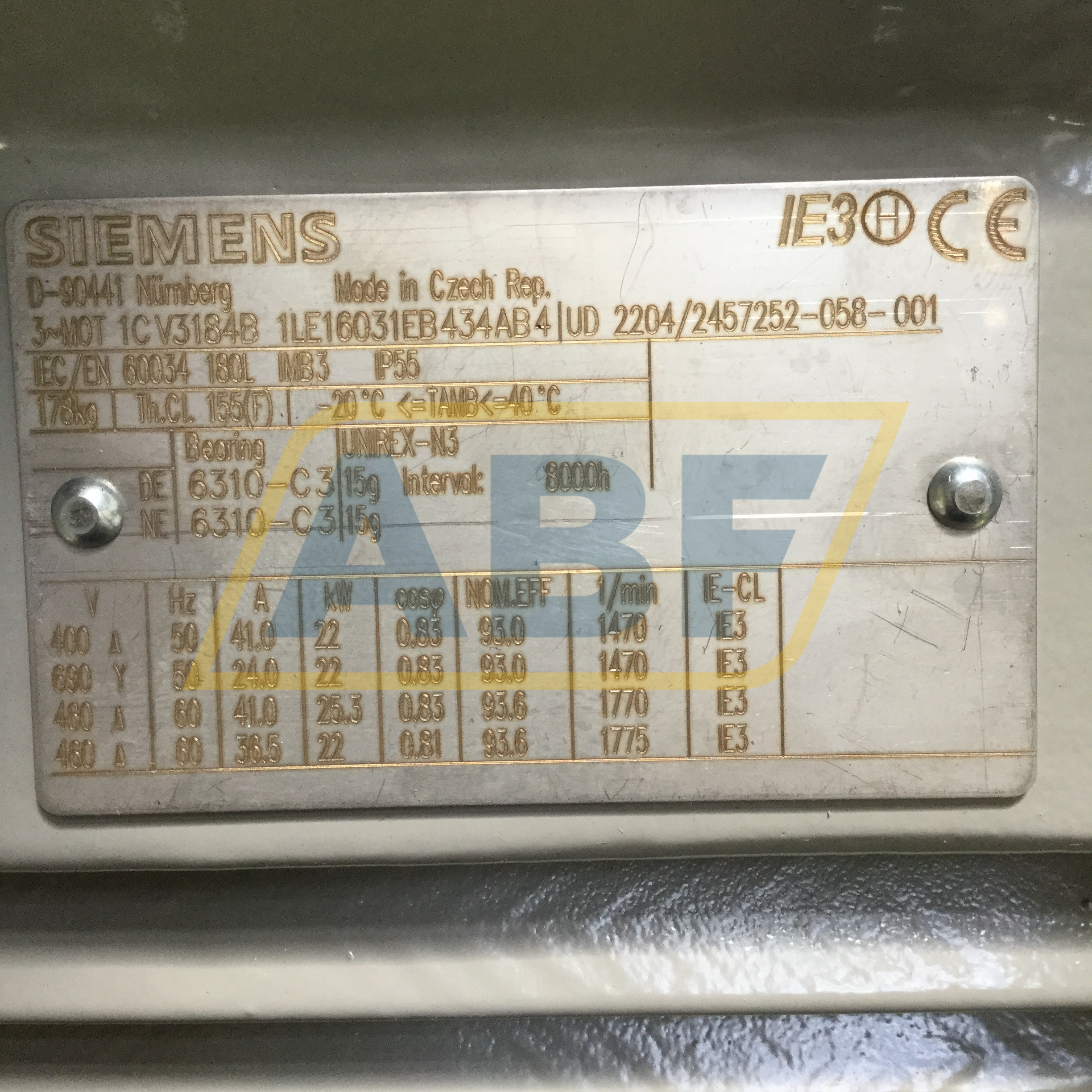 1LE1603-1EB43-4AB4 Siemens