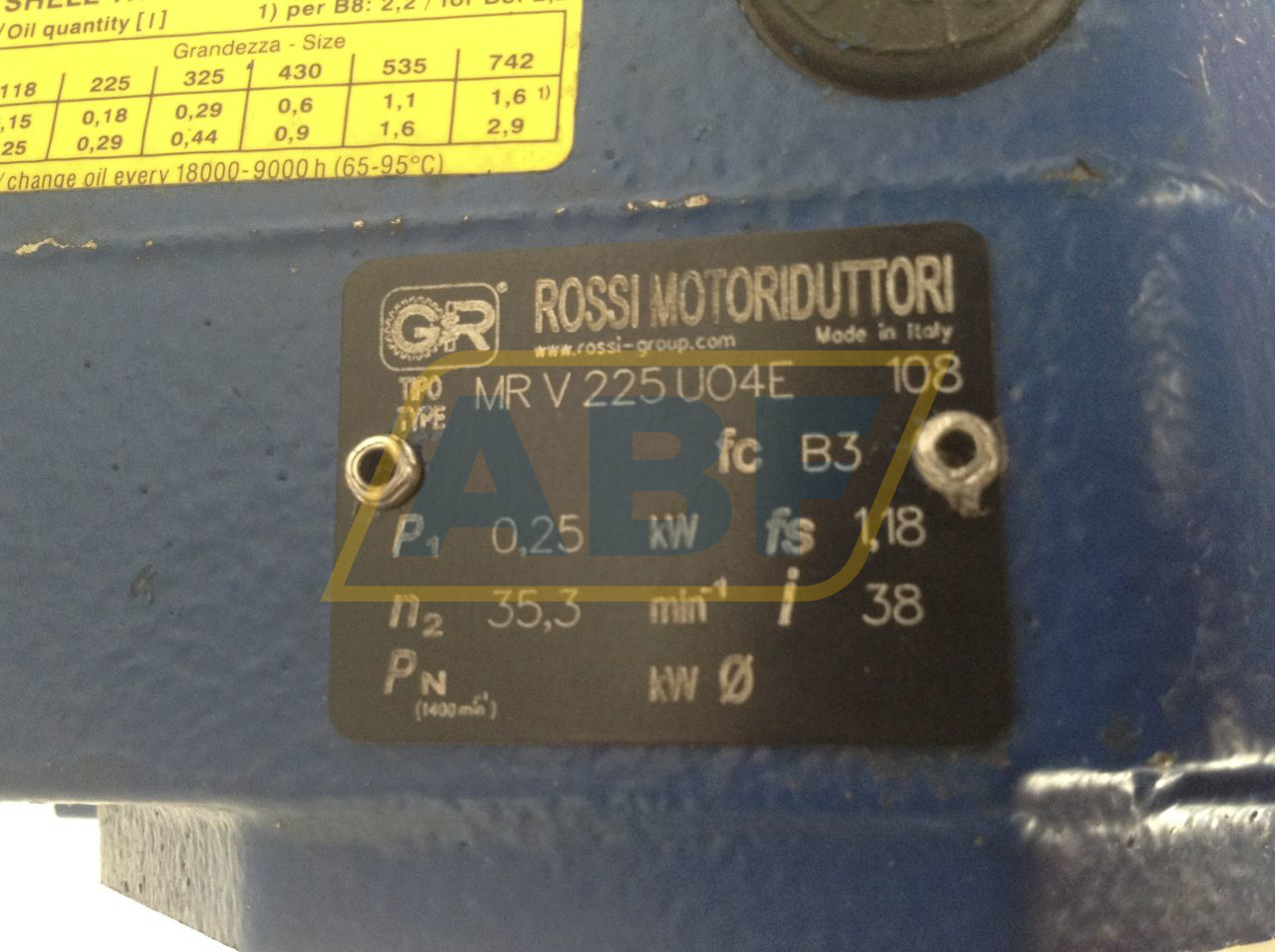 MRV225UO4E-F063C4B14/ Rossi