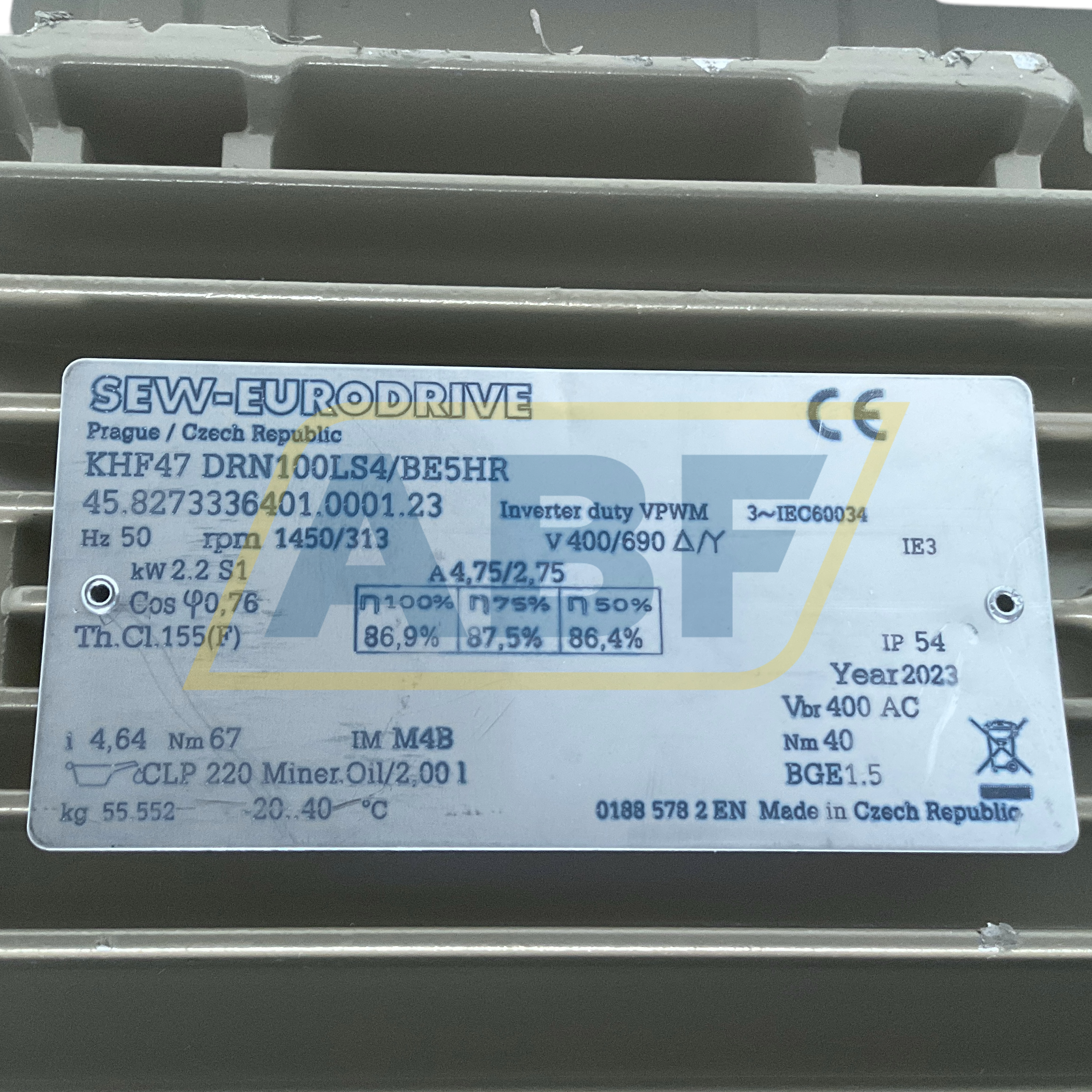 KHF47DRN100LS4/BE5HR SEW-EURODRIVE