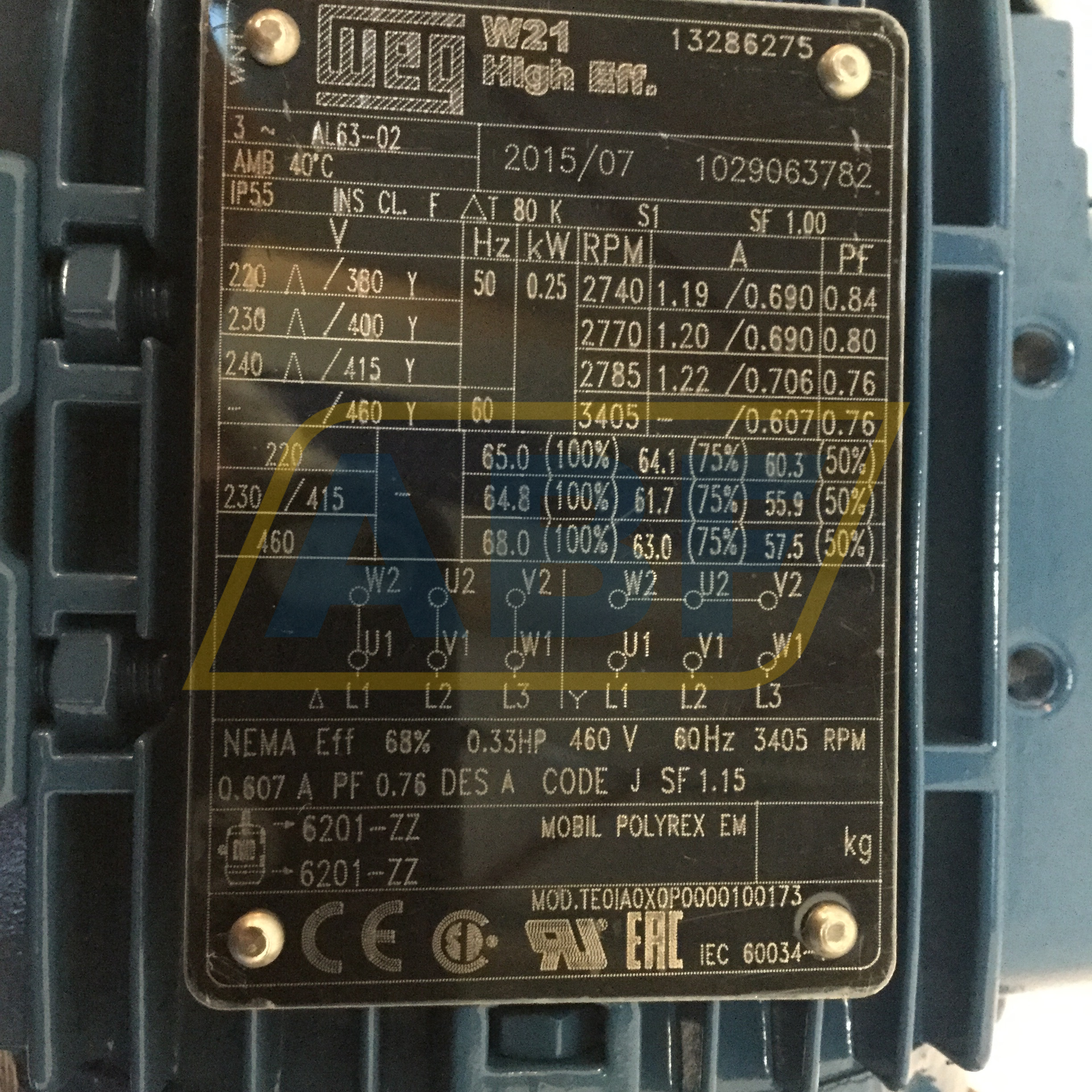 0.25K31AL0632B35 WEG