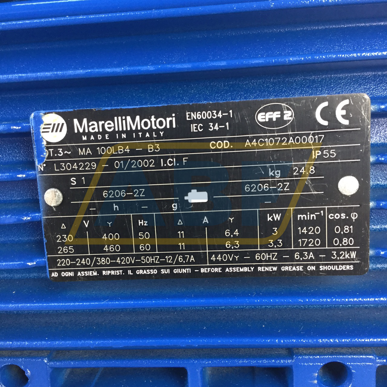 A4C1072A00017 Marelli Motori