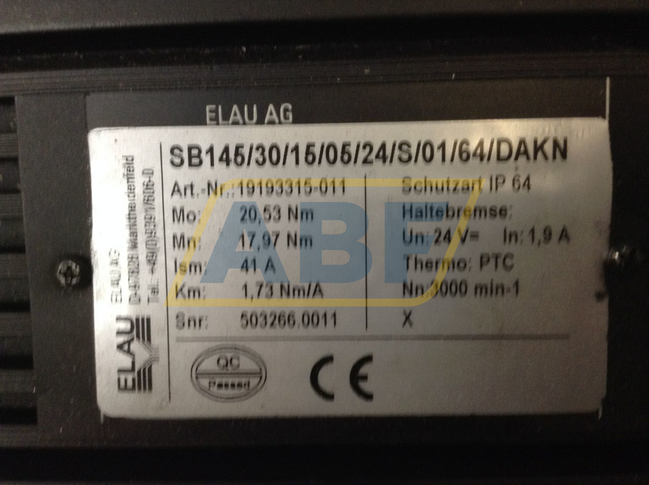 SB145/30/15/05/24/S/0 Elau