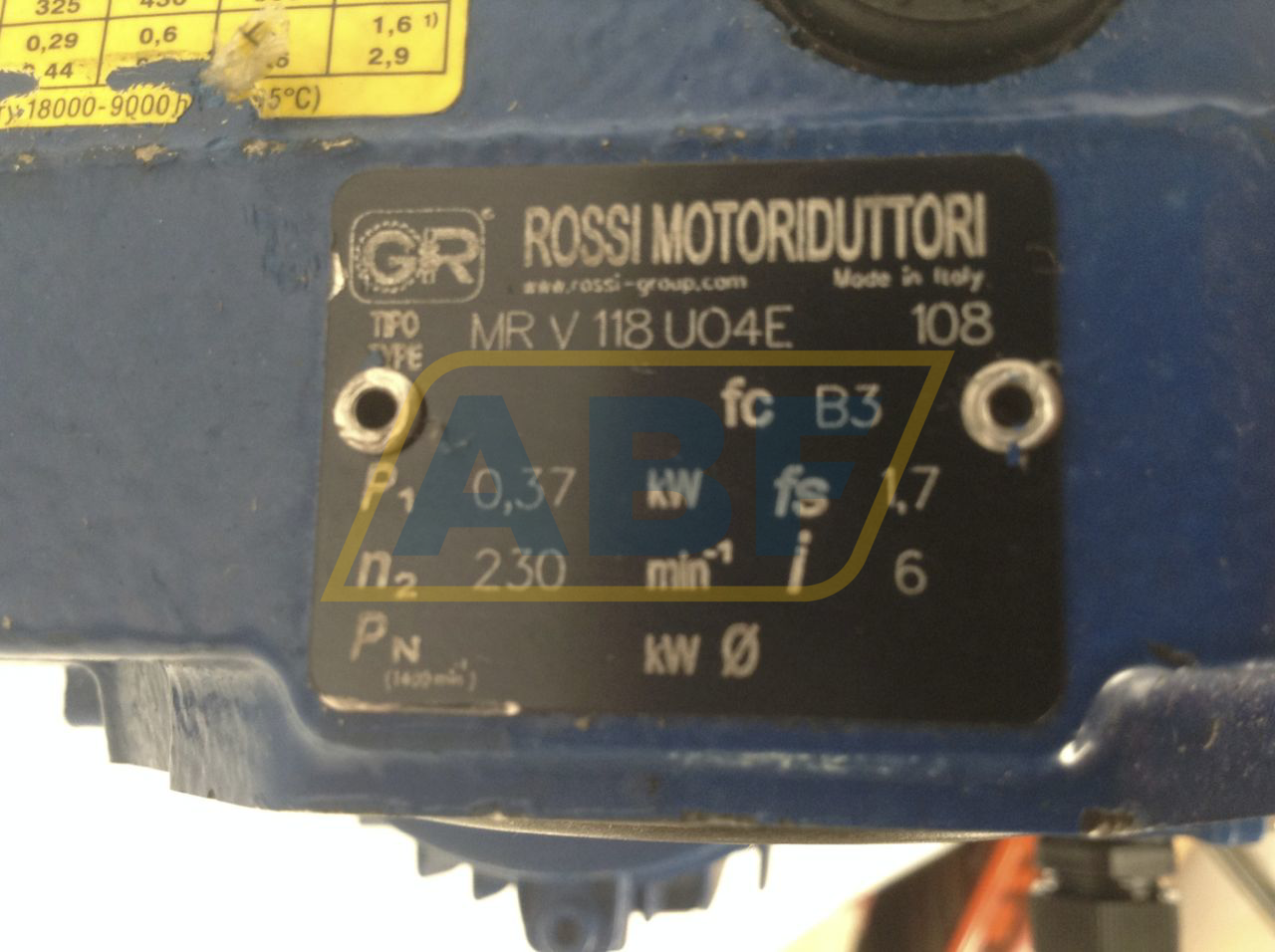 MRV118UO4E-F071B4B14R Rossi