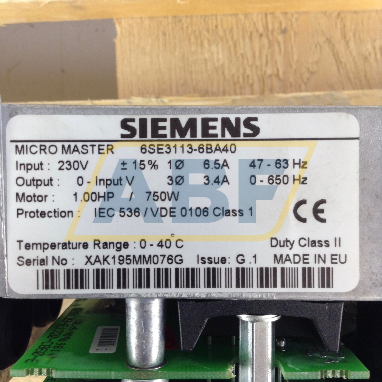6SE3113-6BA40 Siemens