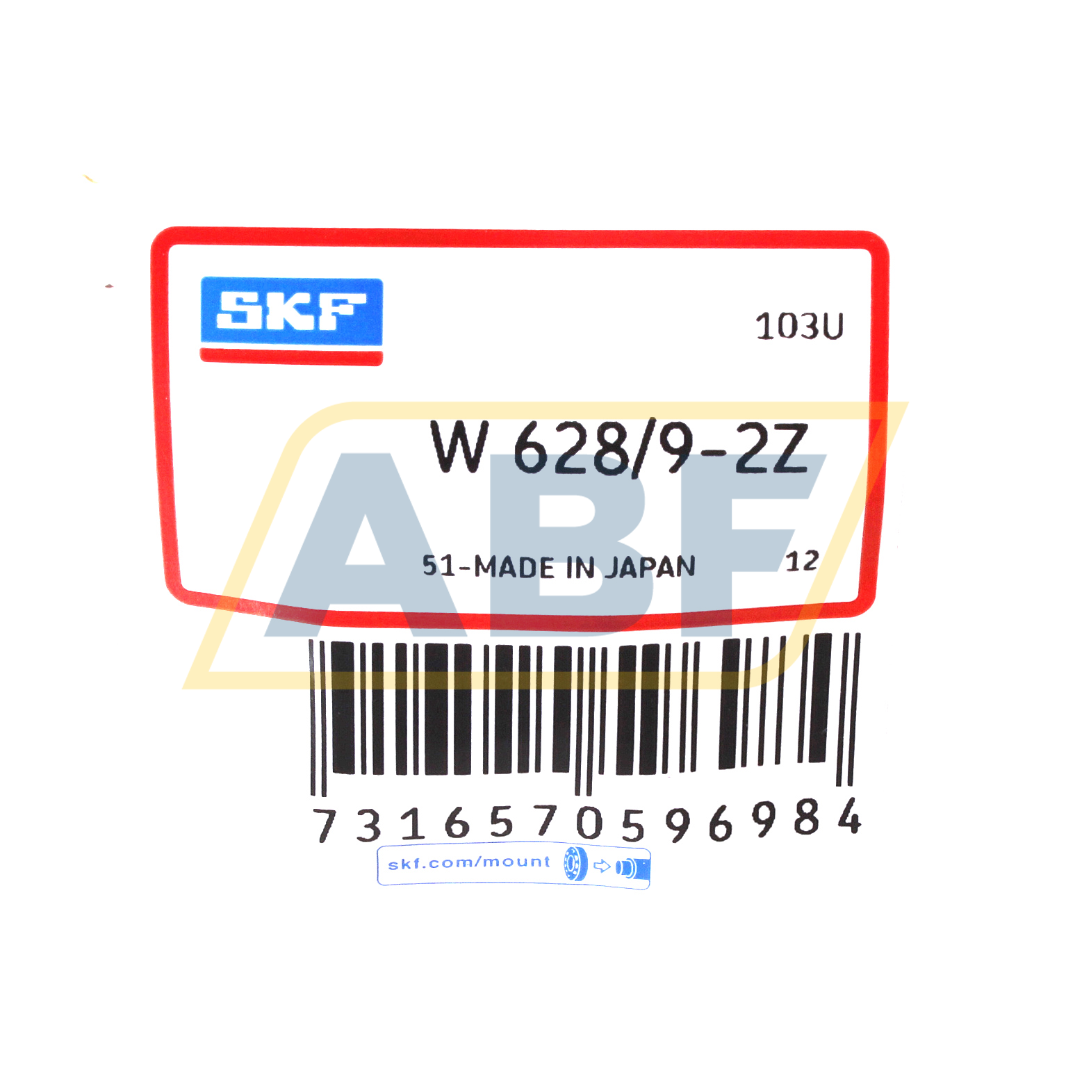 W628/9-2Z SKF