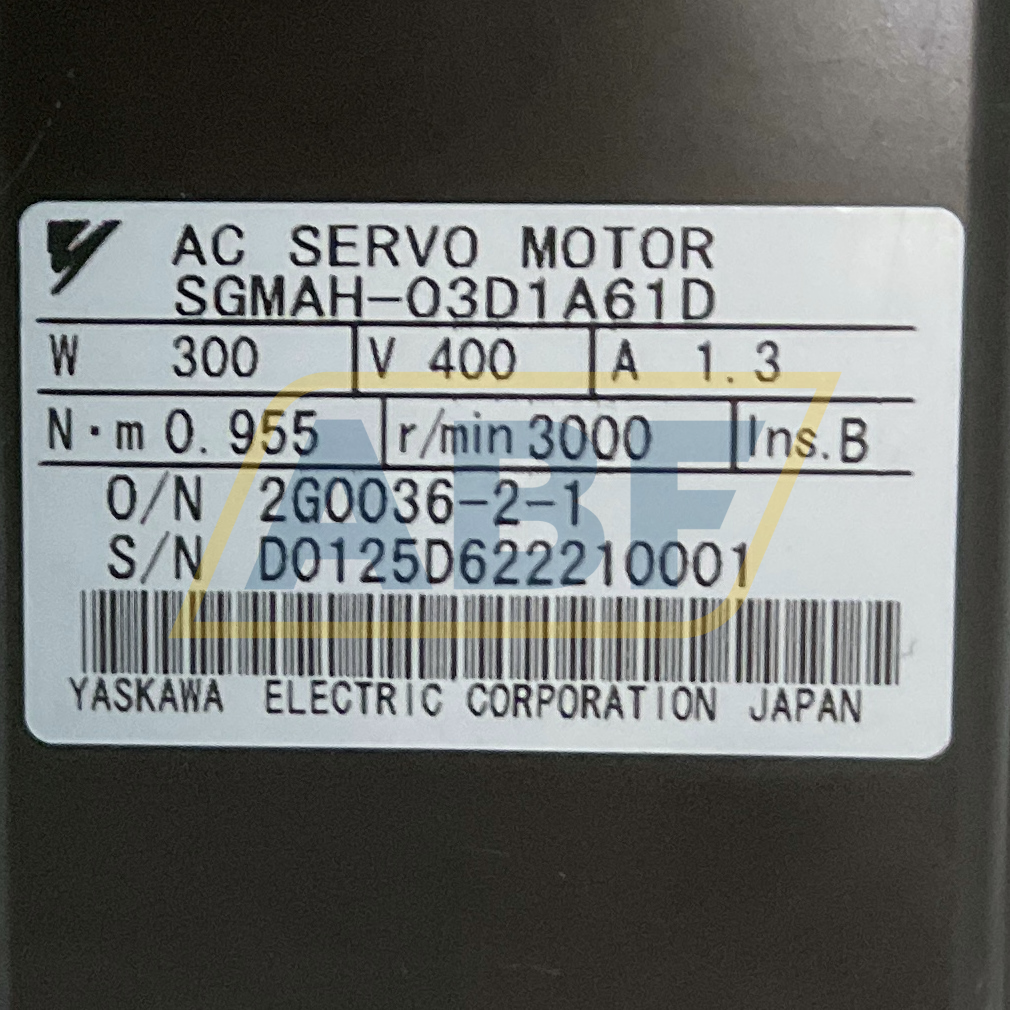 SGMAH-03D1A61D Yaskawa