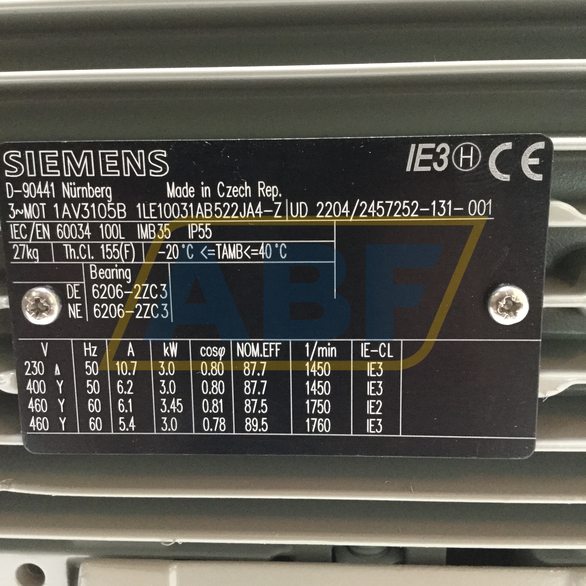 1LE1003-1AB52-2JA4-Z Siemens