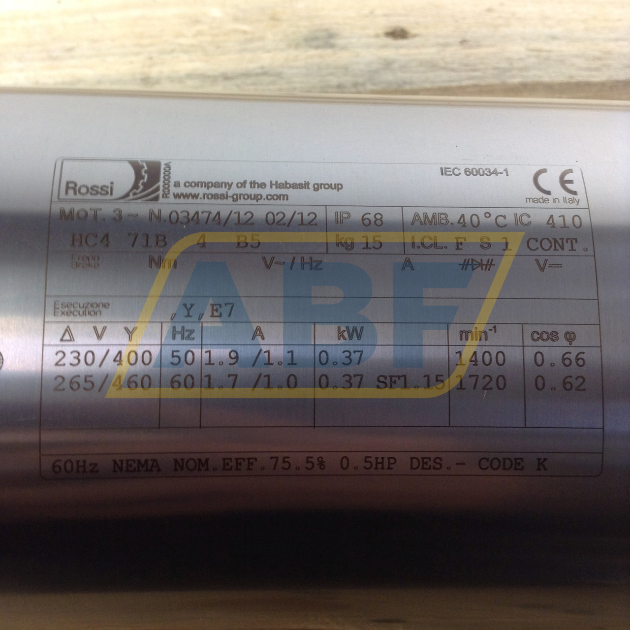 HC471B4B5-Y-E7 Rossi