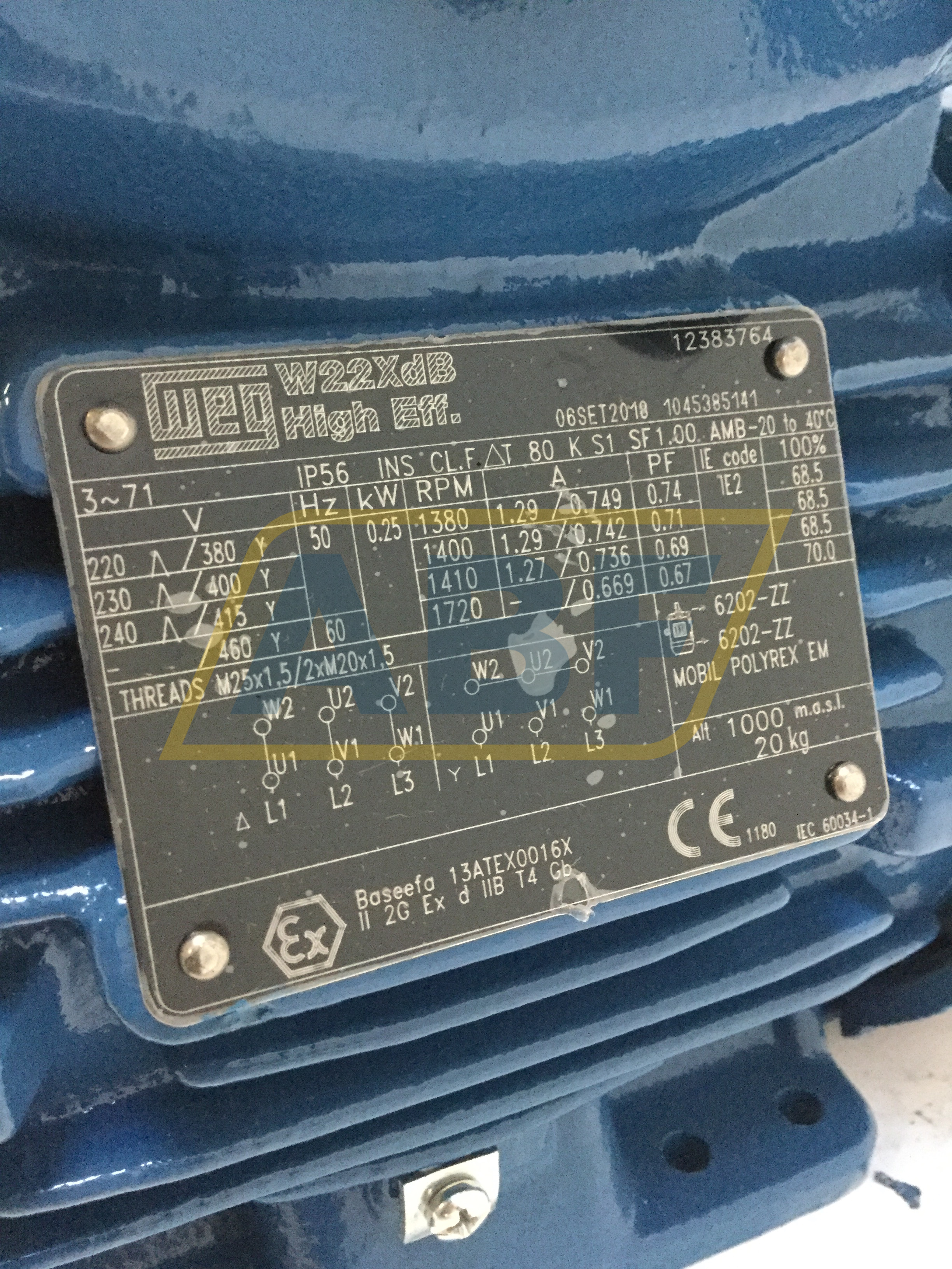 0.25K31CI2714B32G WEG