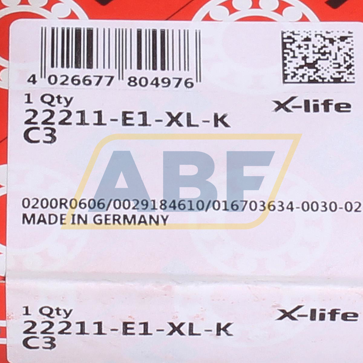 22211-E1-XL-K-C3 FAG