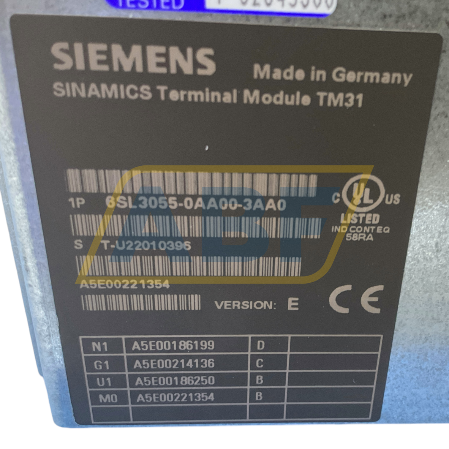 6SL3055-0AA00-3AA0 Siemens
