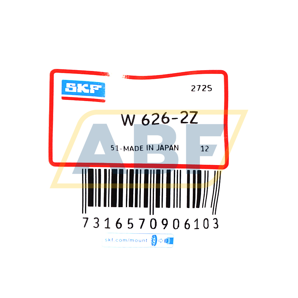 W626-2Z SKF