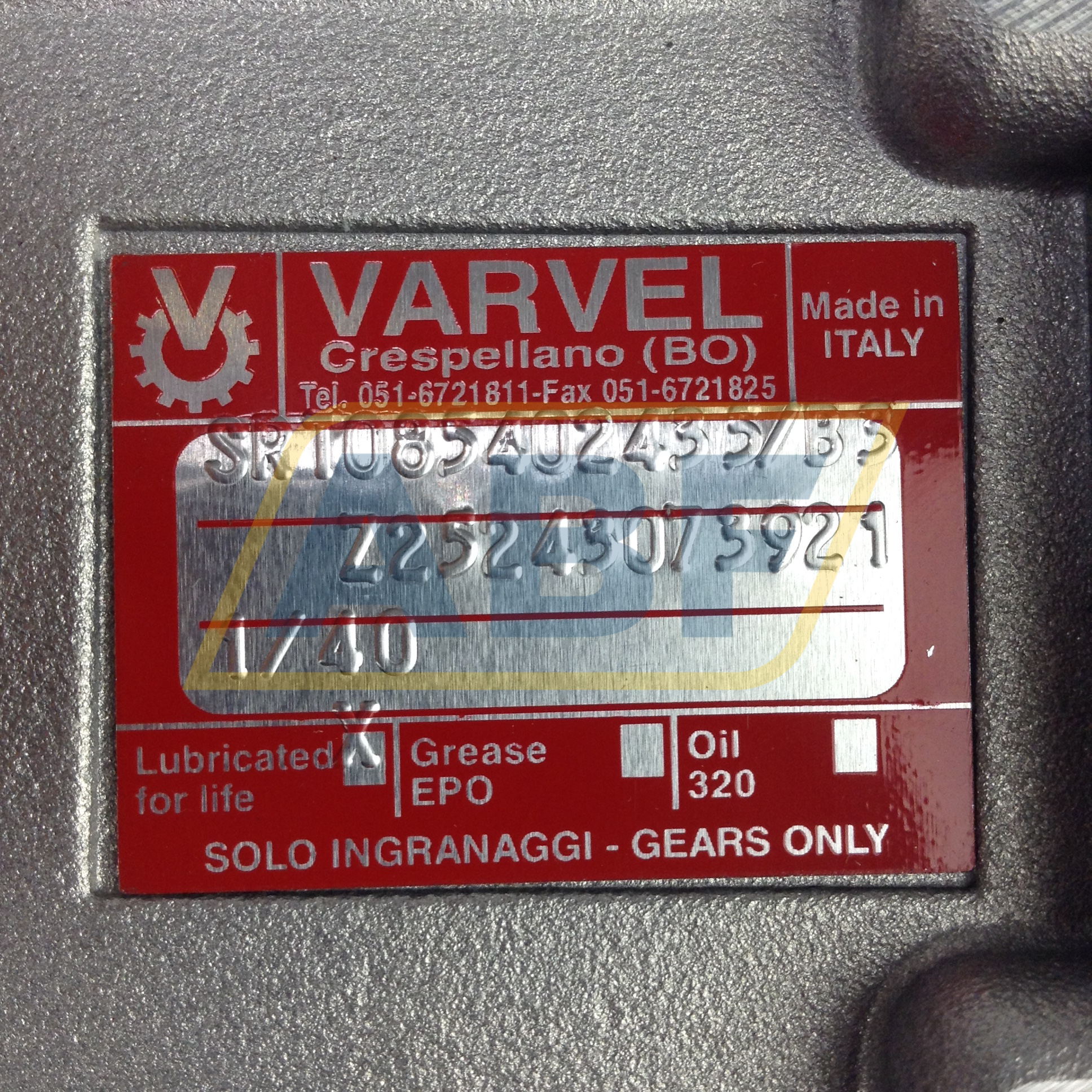 SRT085402435B3-90B14 Varvel