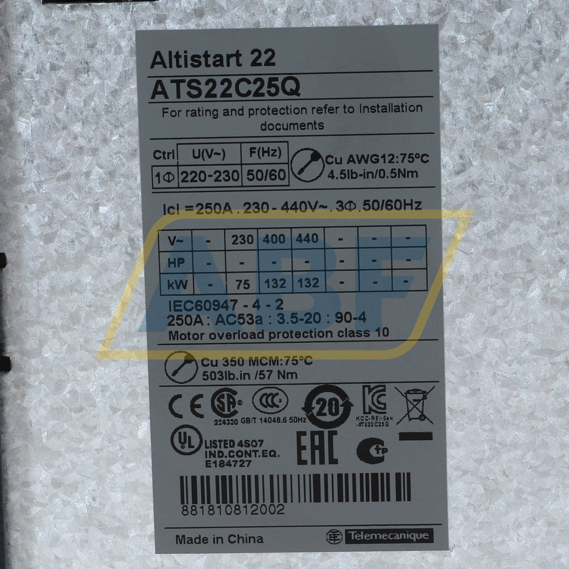 ATS22C25Q Schneider Electric