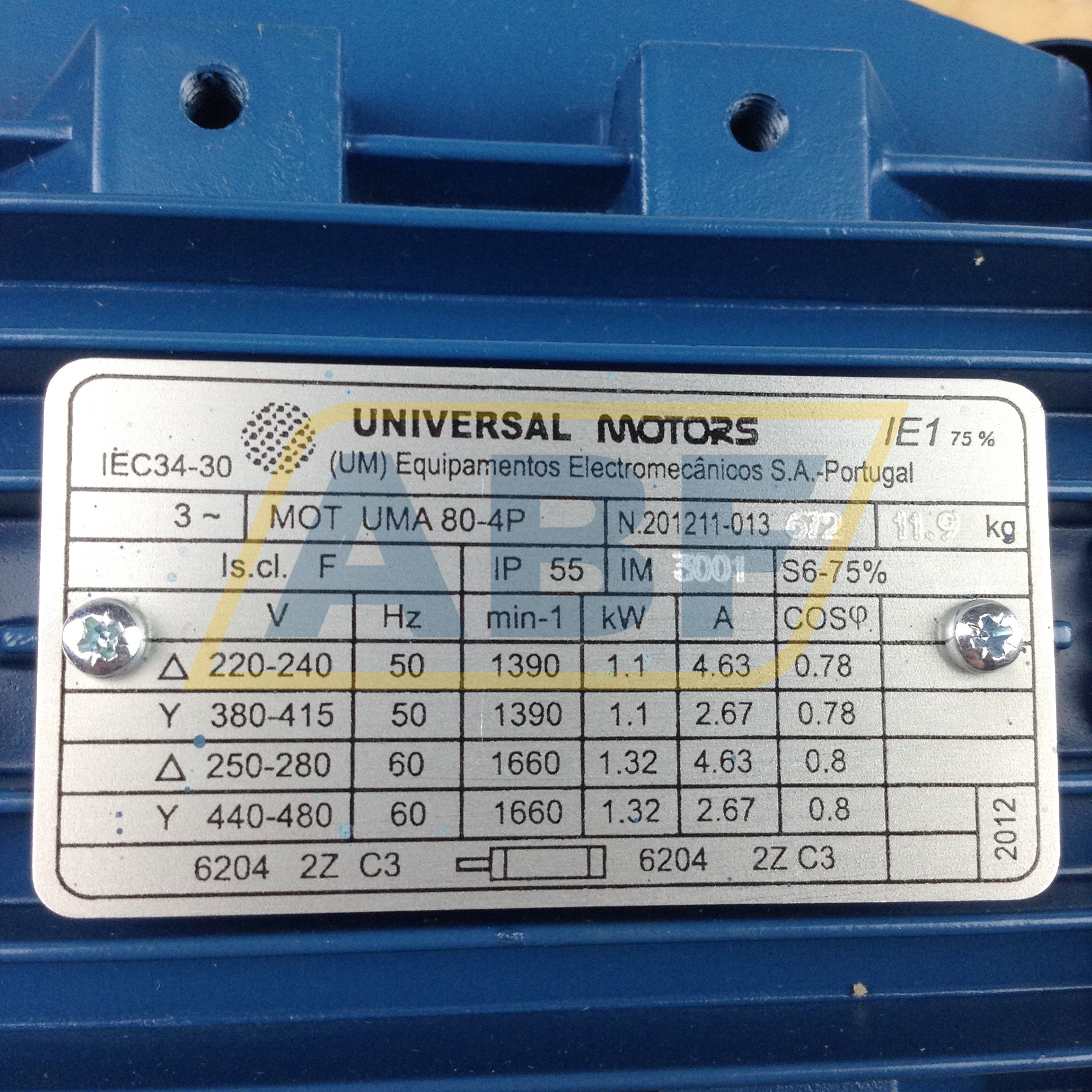 UMA80-4PB14 Universal Motors