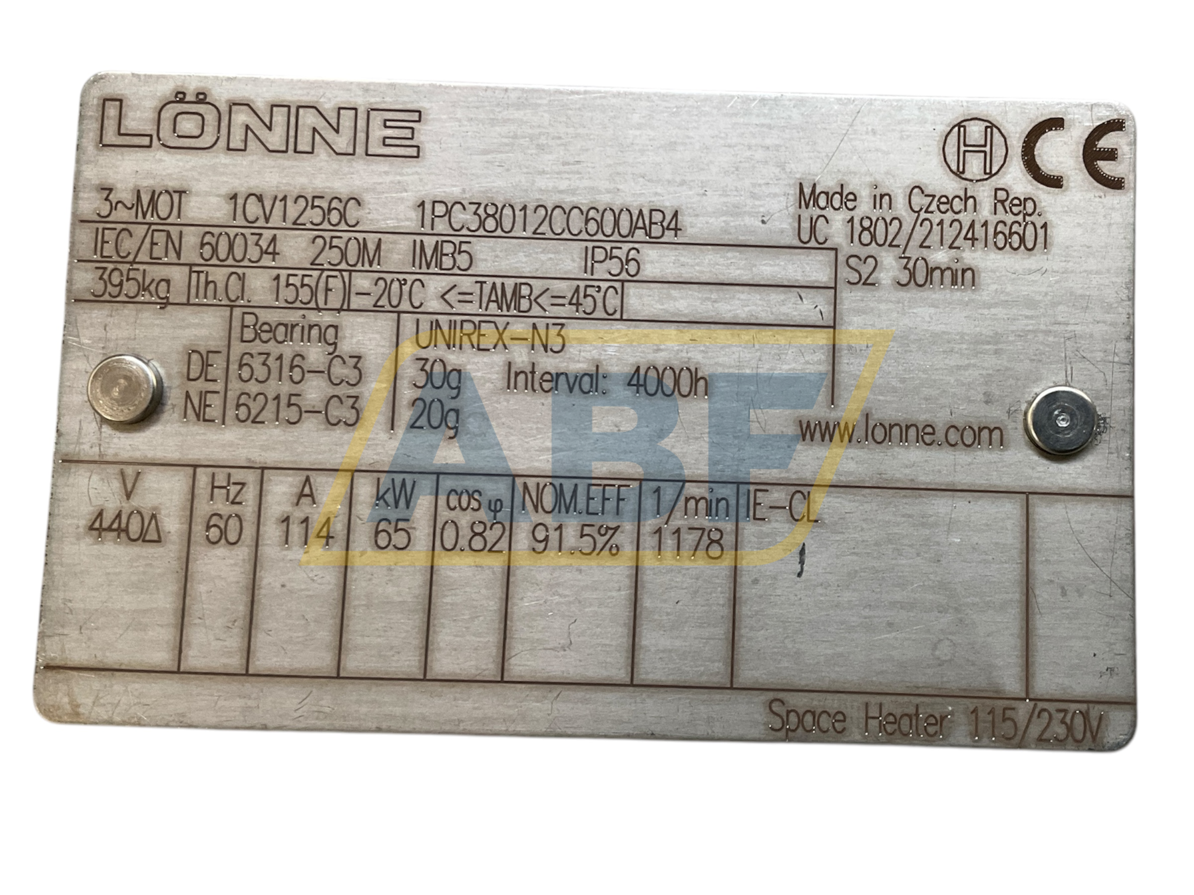 1PC3801-2CC60-0AB4 Lönne