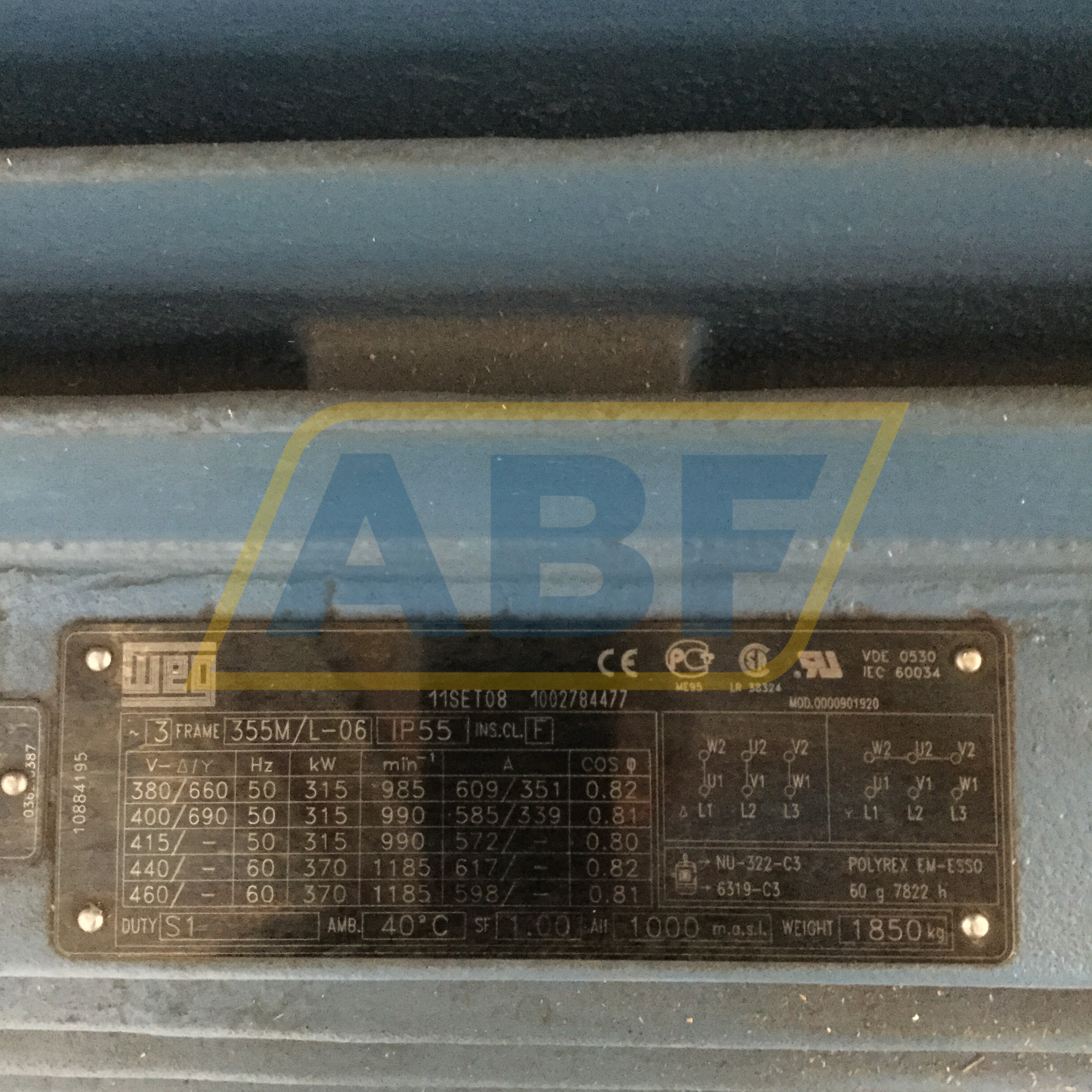 315K32CI0355M/L6B3 WEG