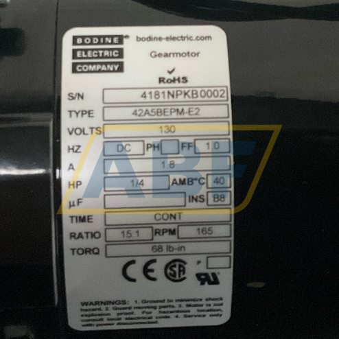 42A5BEPM-E2-I15 Bodine