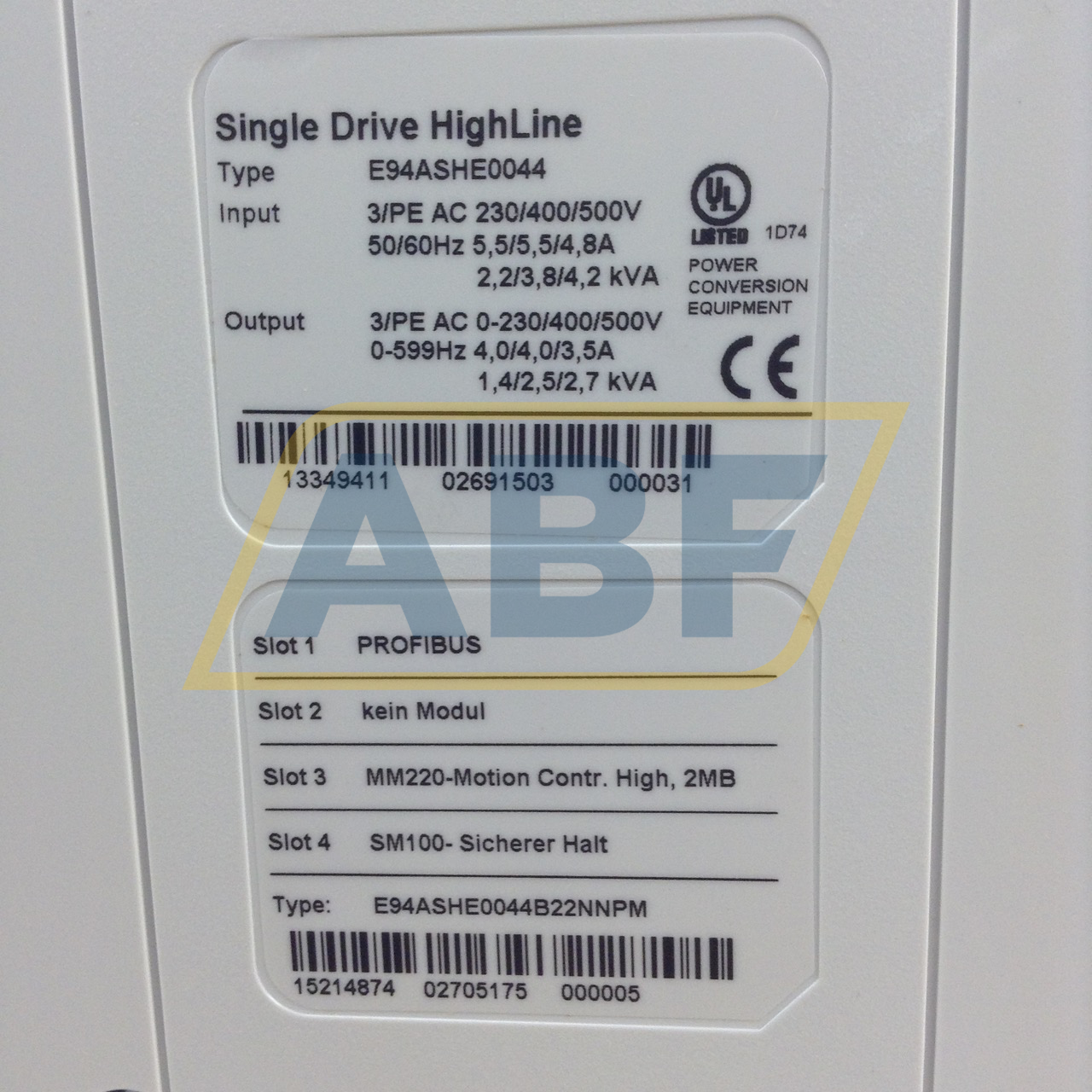 E94ASHE0044B22NNPM Lenze