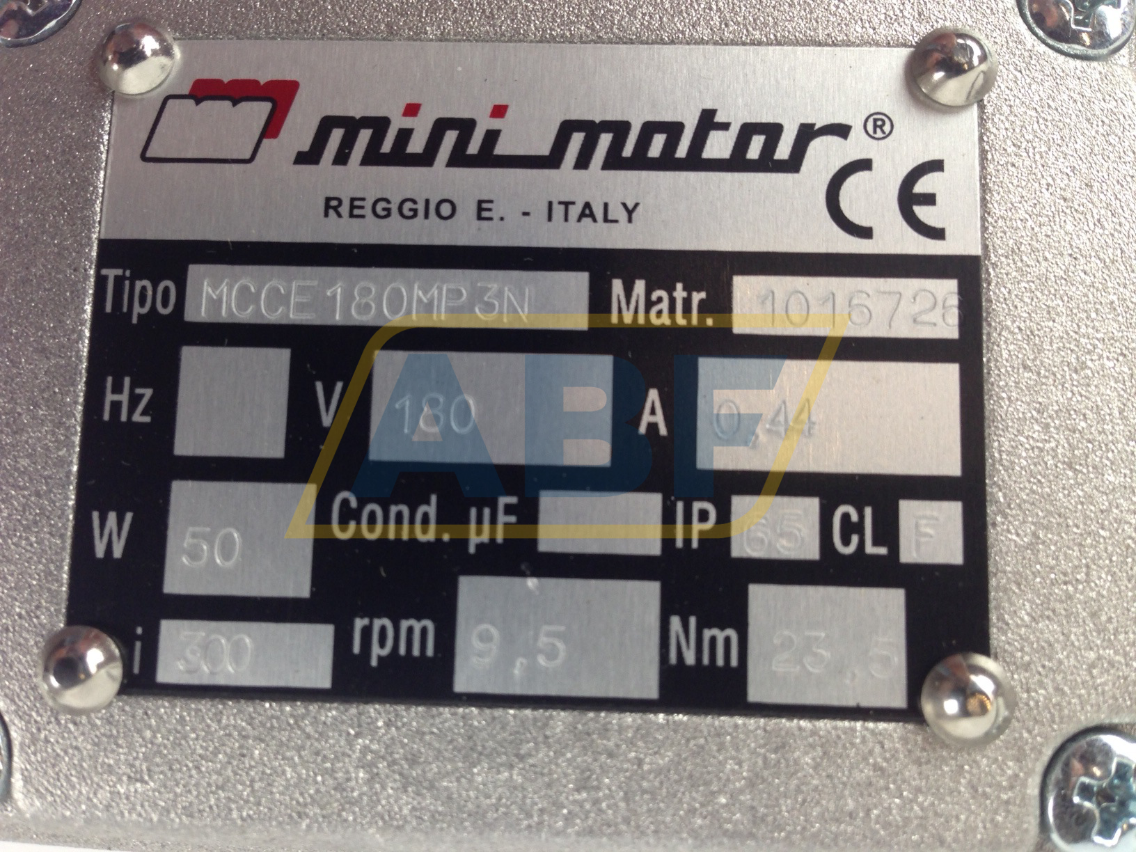 MCCE180MP3N Mini Motor