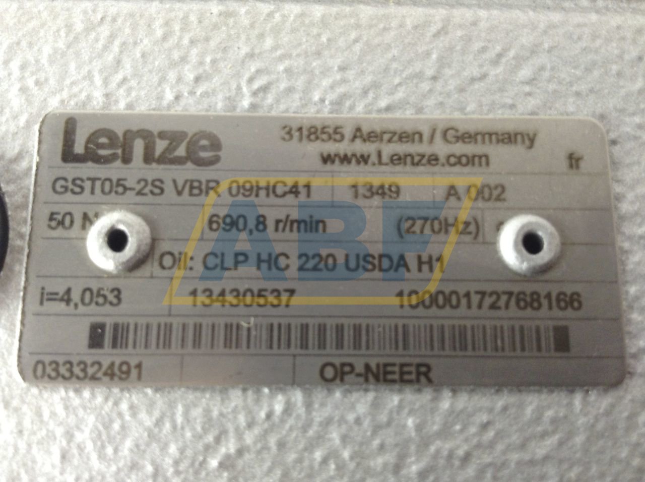 GST05-2SVBR09HC41 Lenze